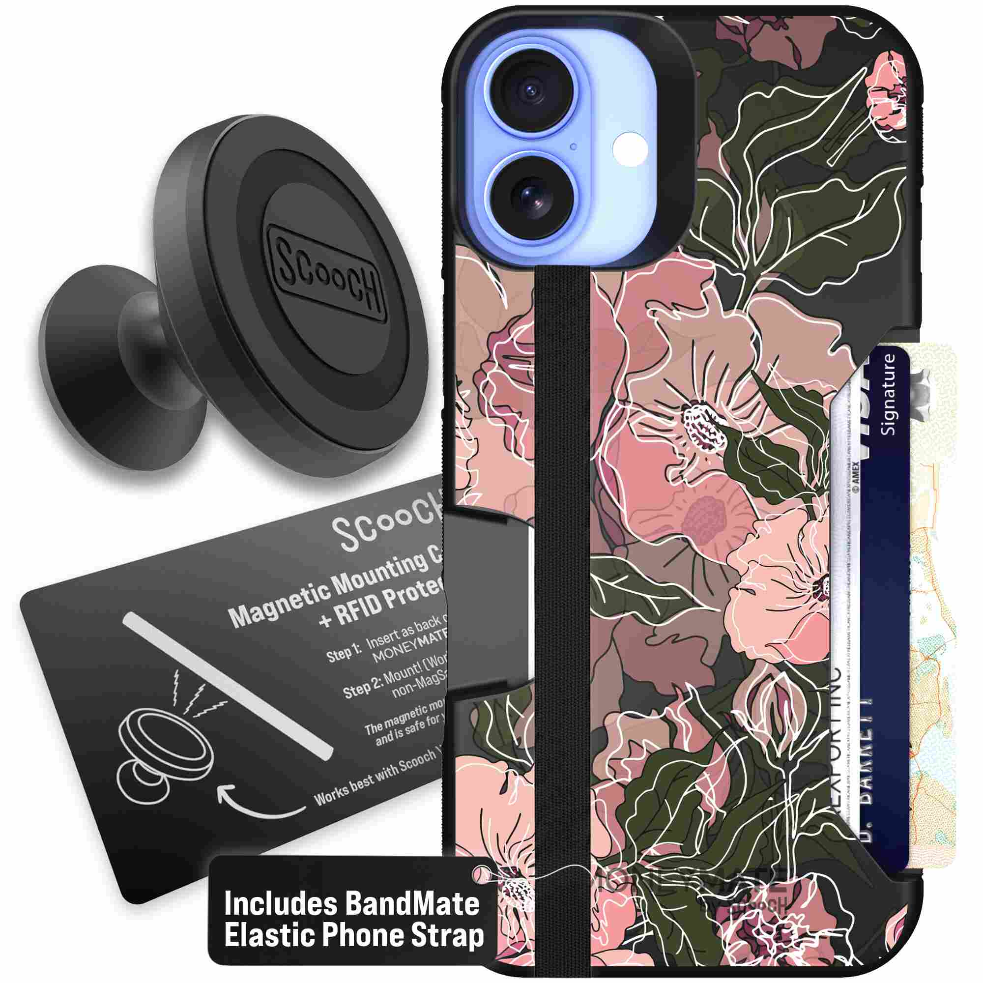 Blush Botanical | website | iPhone 16 Plus | Starter Bundle