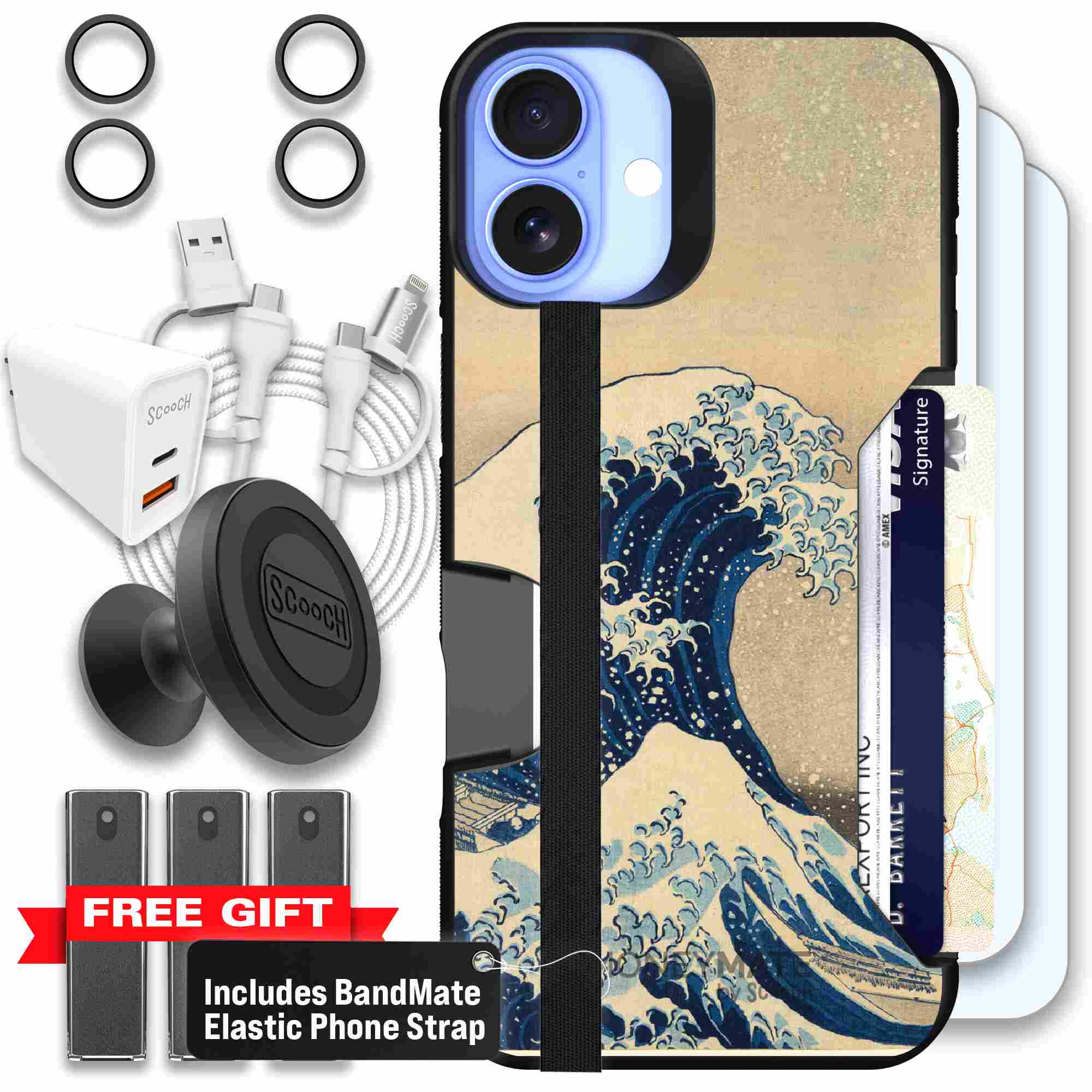 Great Wave | website | iPhone 16 Plus | Ultimate Bundle