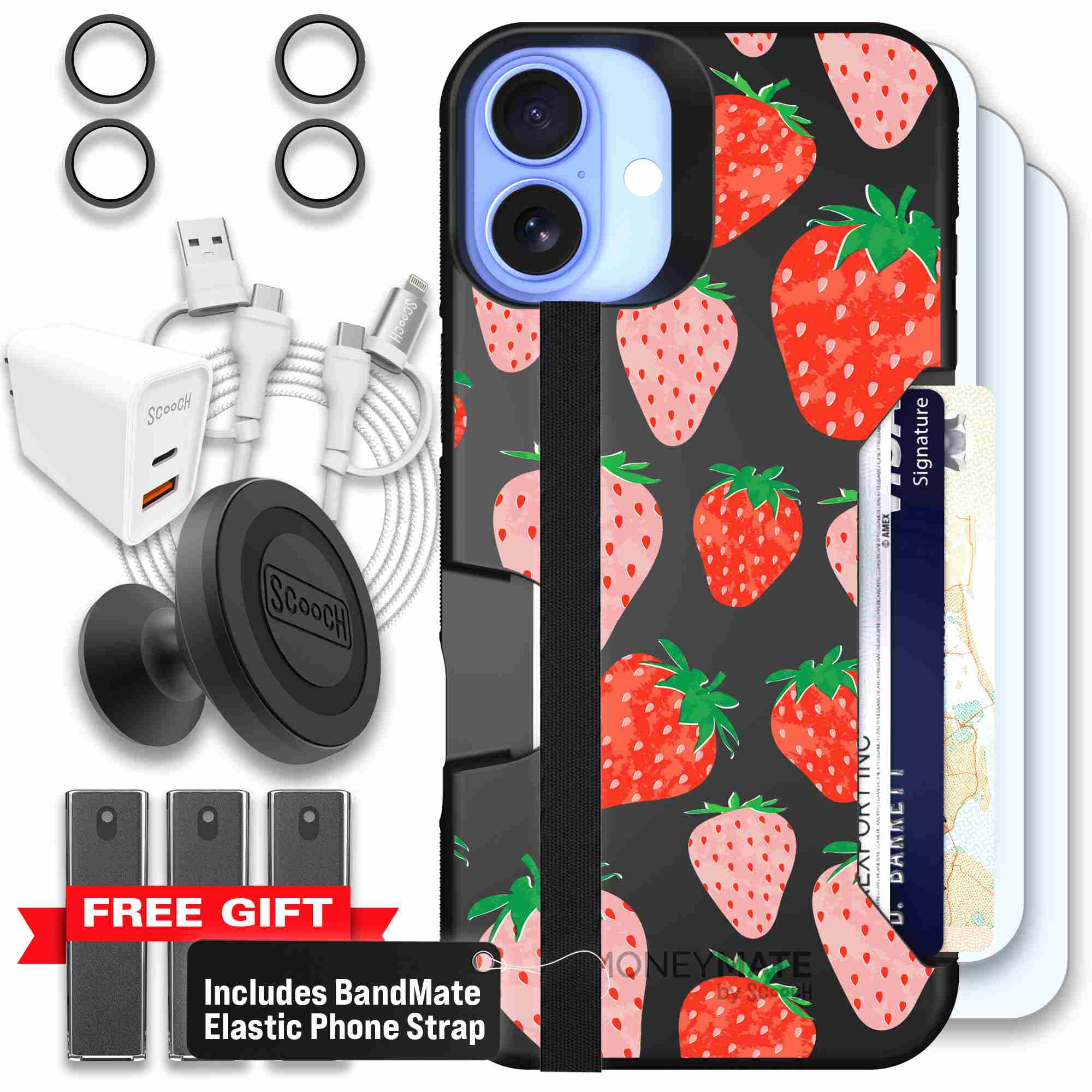 Strawberry Fields | website | iPhone 16 Plus | Ultimate Bundle