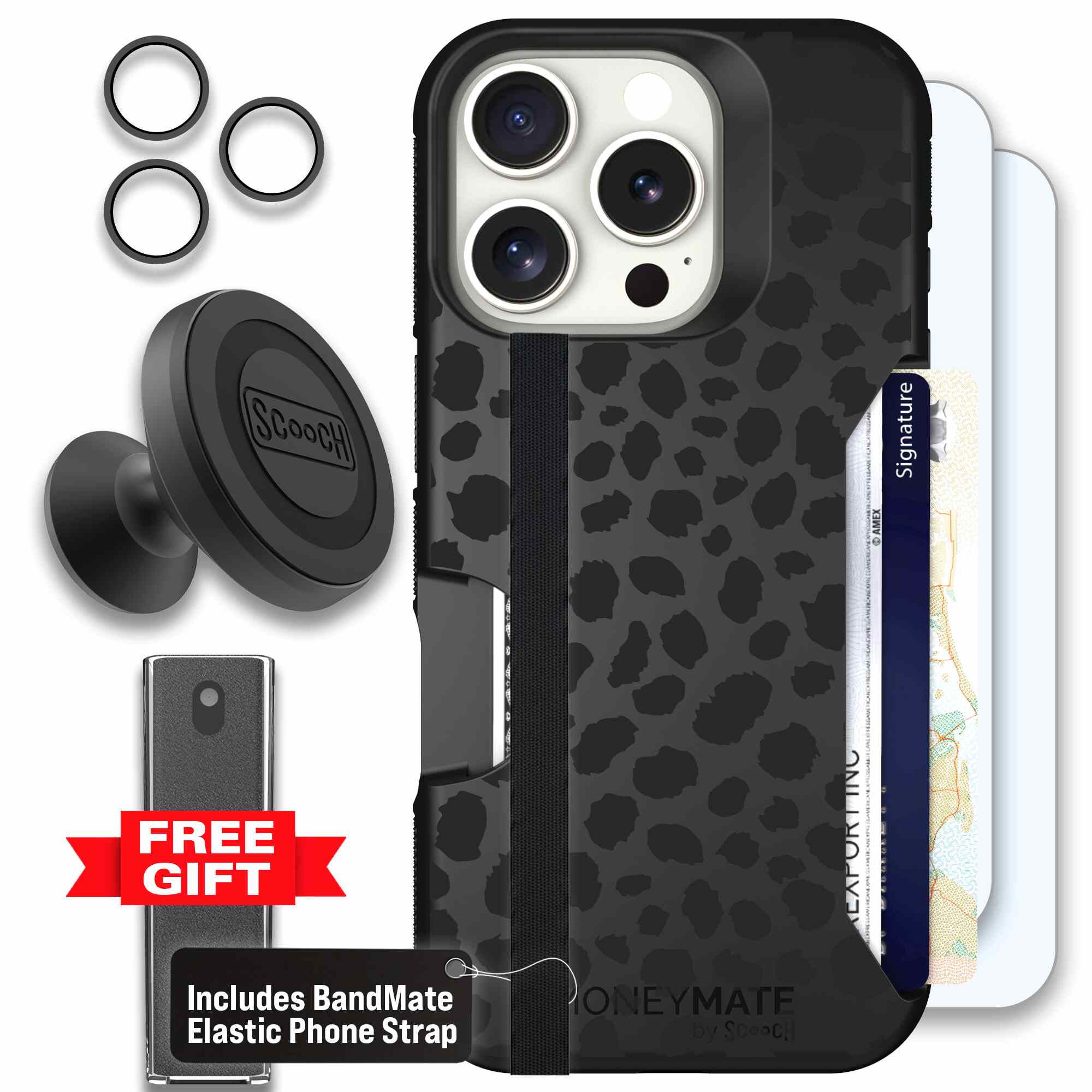 Black Leopard | website | iPhone 16 Pro | Defender Bundle