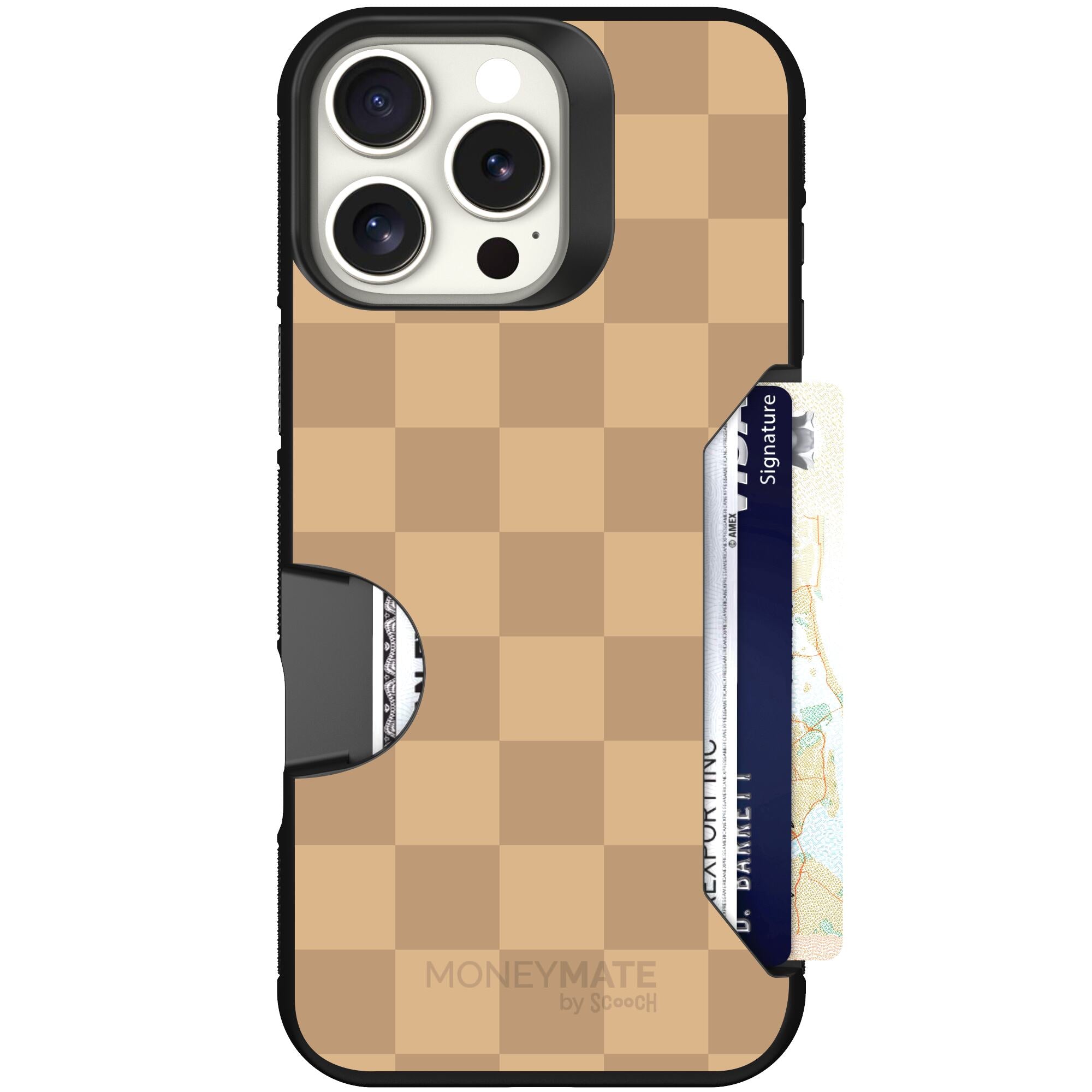 Checkered Beige | website | iPhone 16 Pro Max | Case