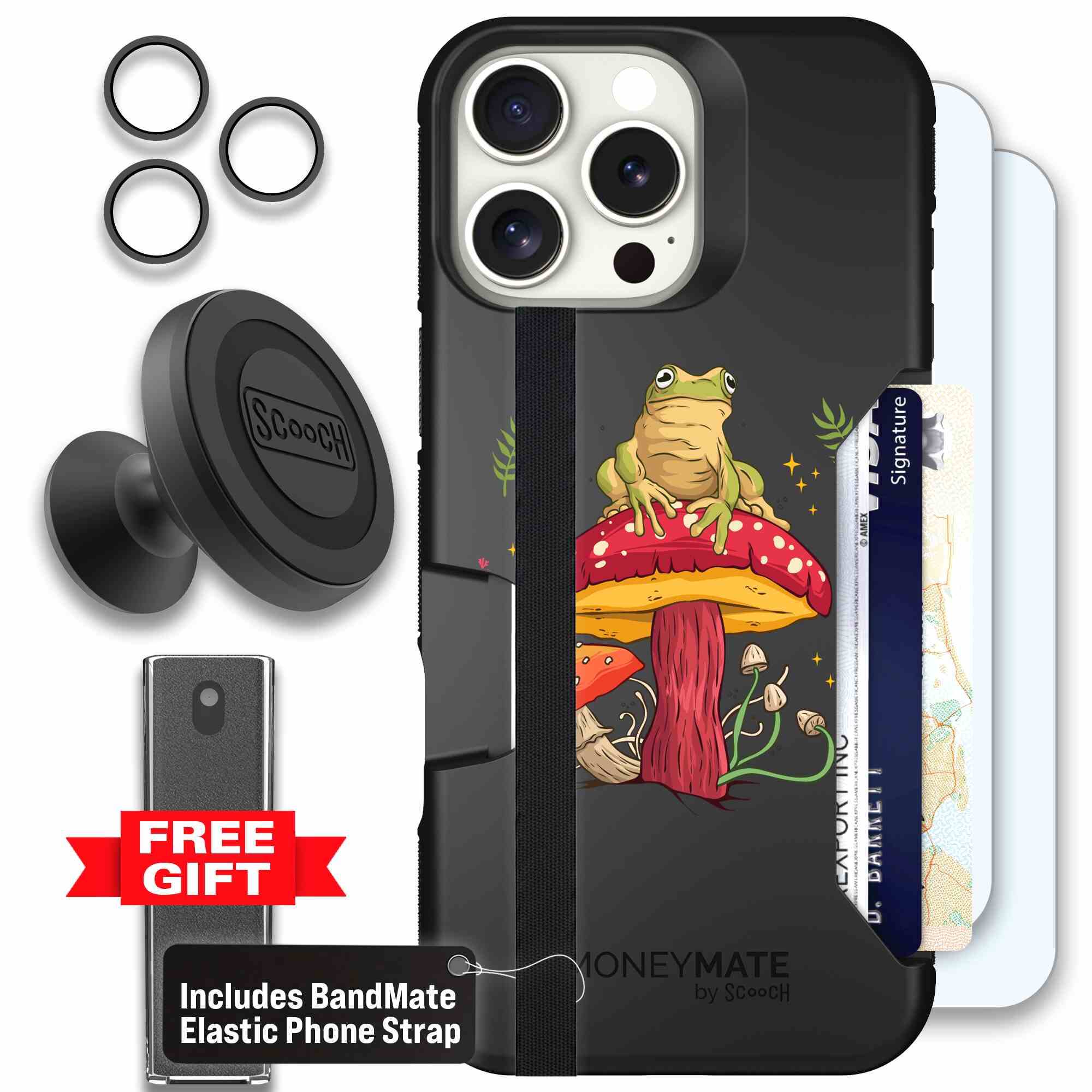 Toadstool Frog | website | iPhone 16 Pro Max | Defender Bundle