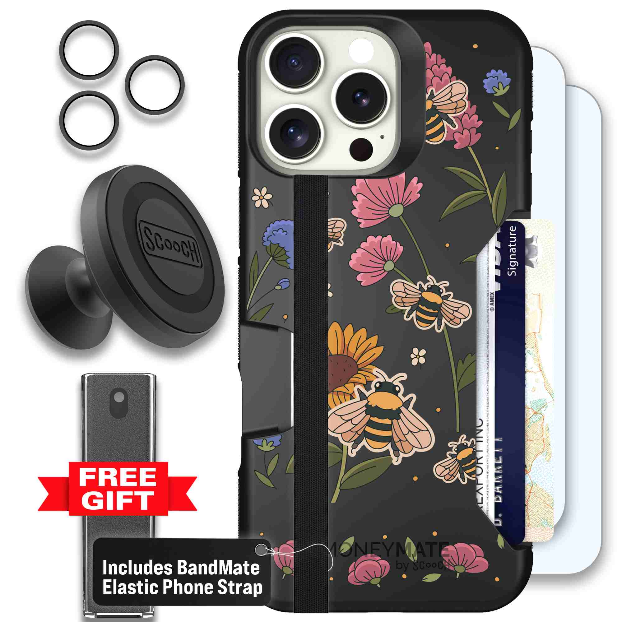 Bee Happy | website | iPhone 16 Pro Max | Defender Bundle