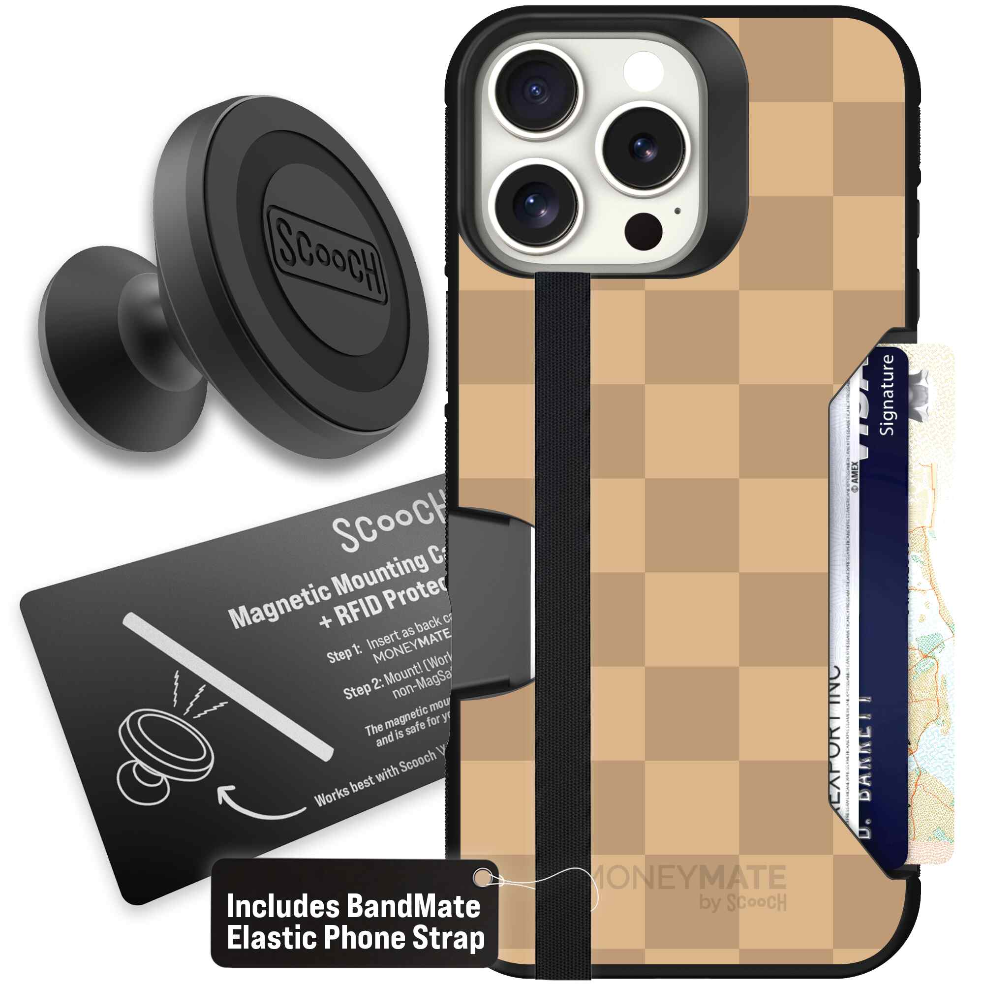 Checkered Beige | website | iPhone 16 Pro Max | Starter Bundle