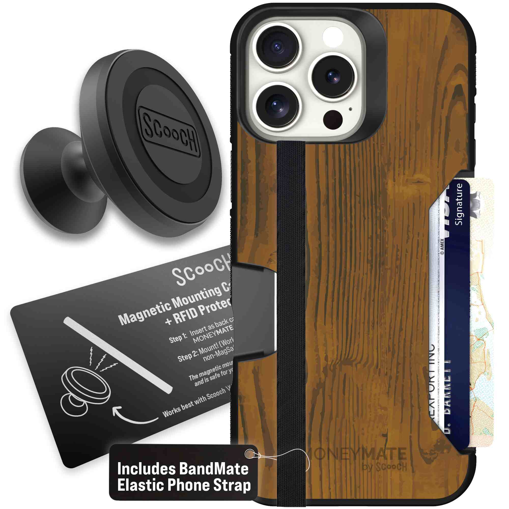 Wood Grain | website | iPhone 16 Pro Max | Starter Bundle