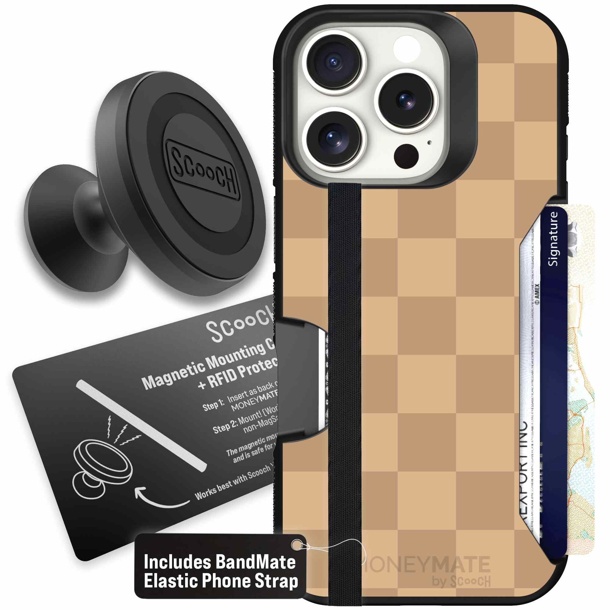 Checkered Beige | website | iPhone 16 Pro | Starter Bundle