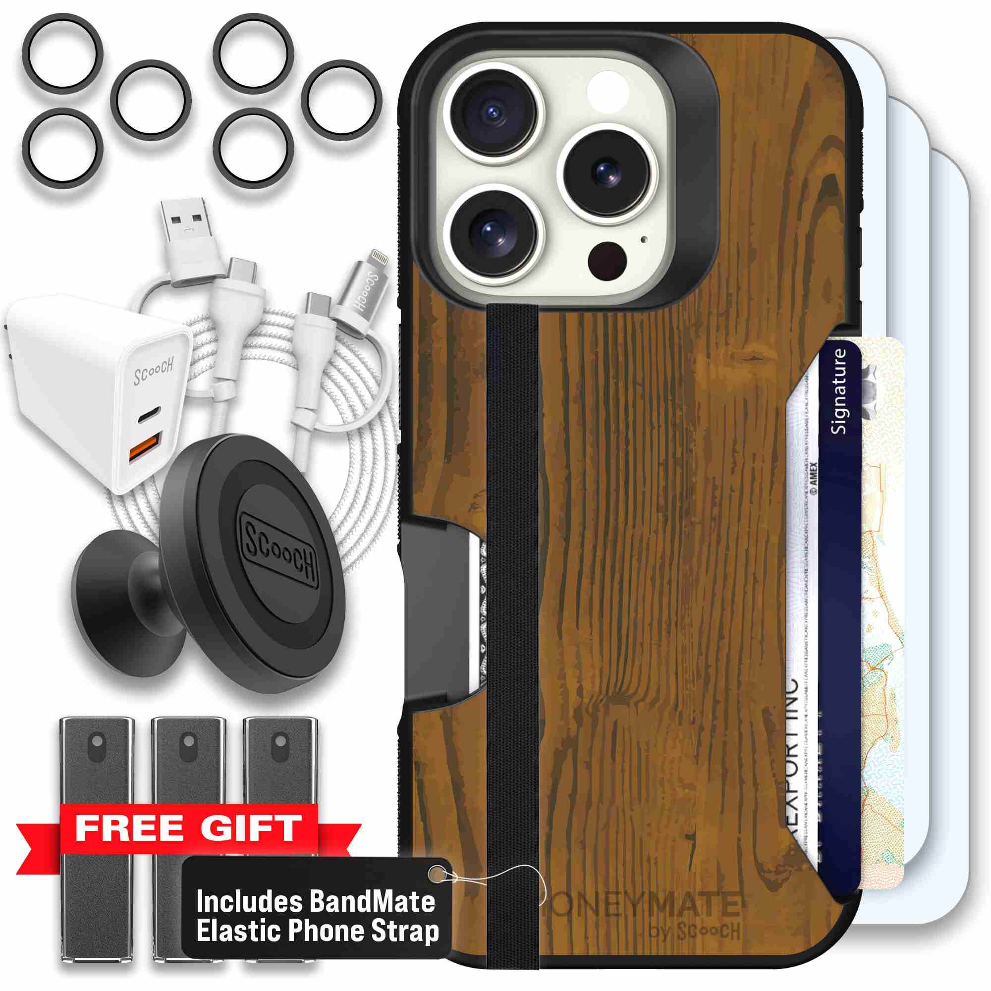 Wood Grain | website | iPhone 16 Pro | Ultimate Bundle