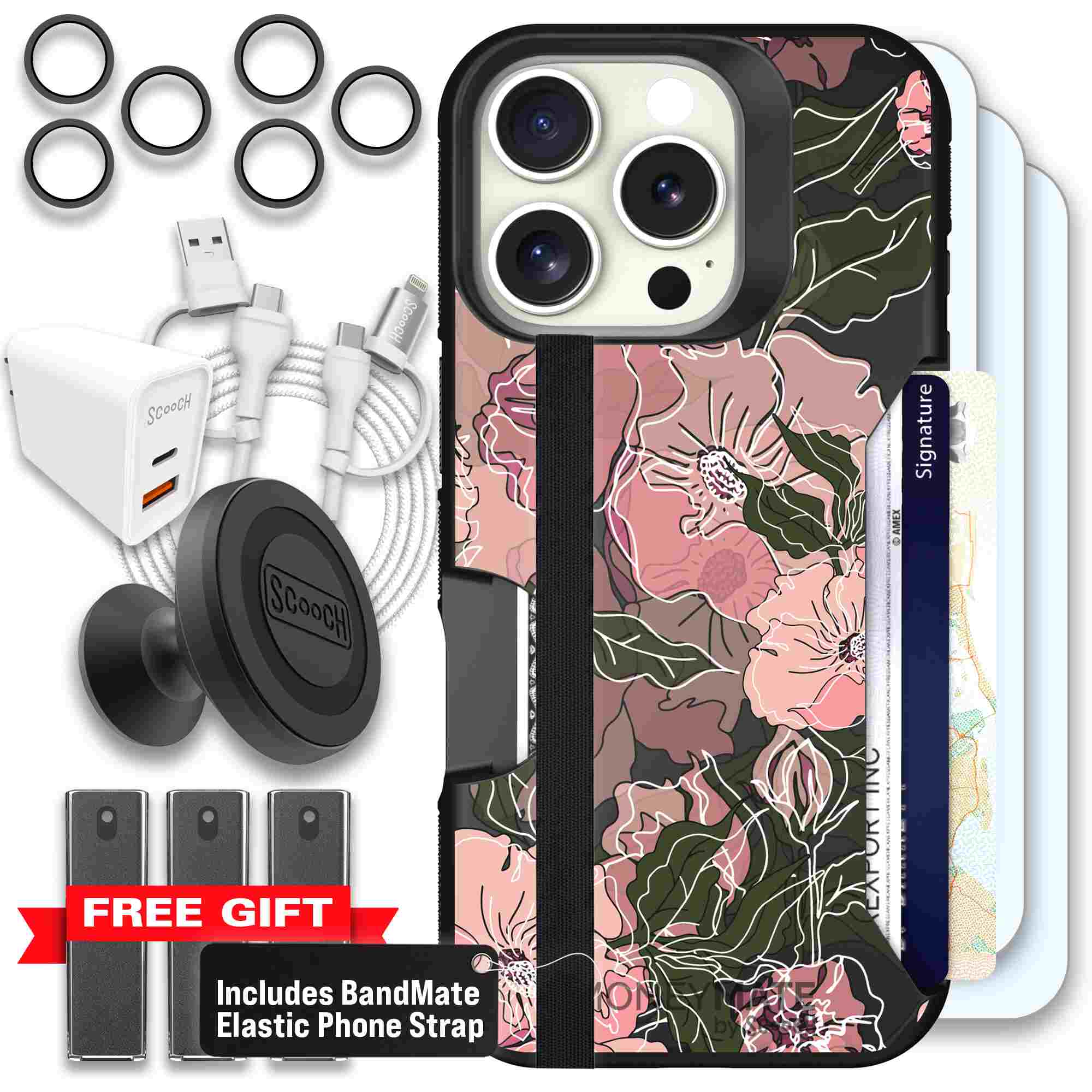 Blush Botanical | website | iPhone 16 Pro | Ultimate Bundle