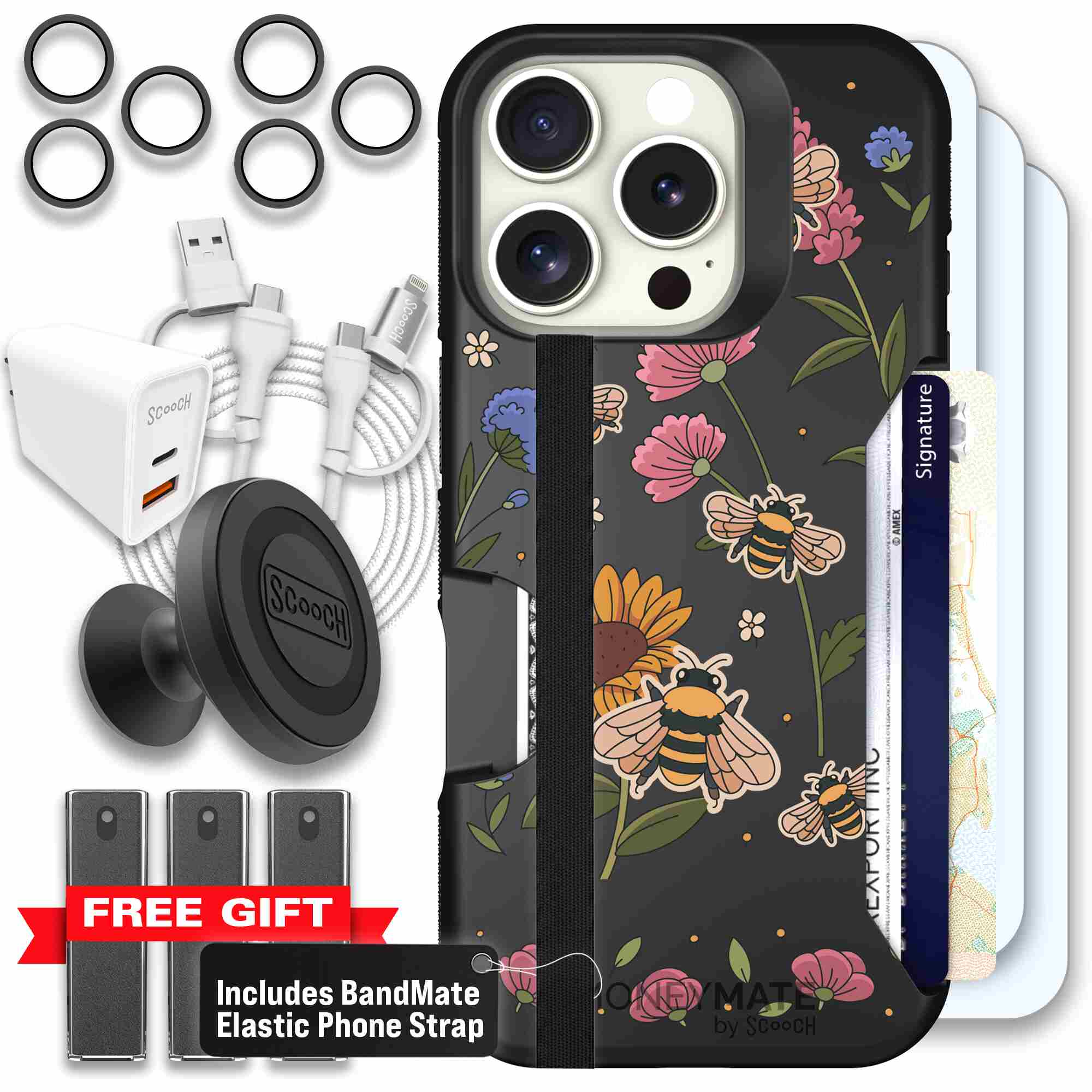 Bee Happy | website | iPhone 16 Pro | Ultimate Bundle