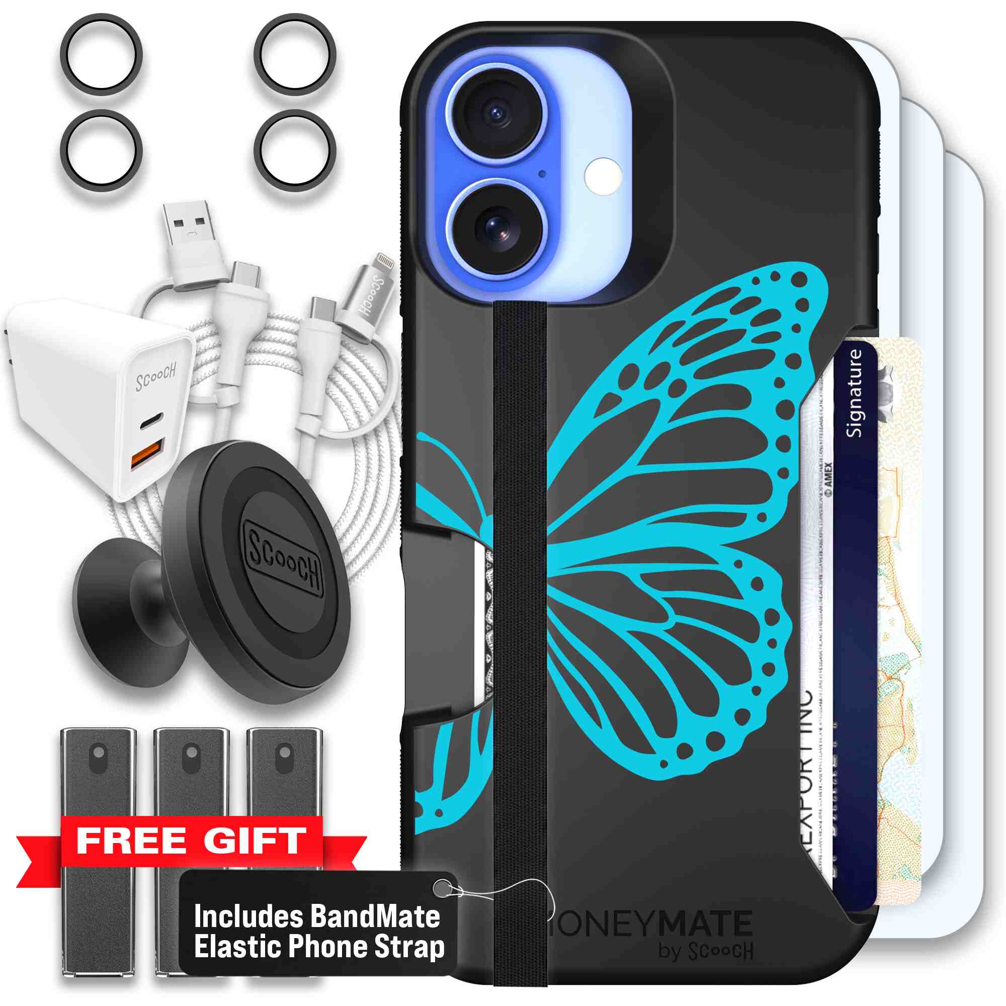 Azure Butterfly | website | iPhone 16 | Ultimate Bundle