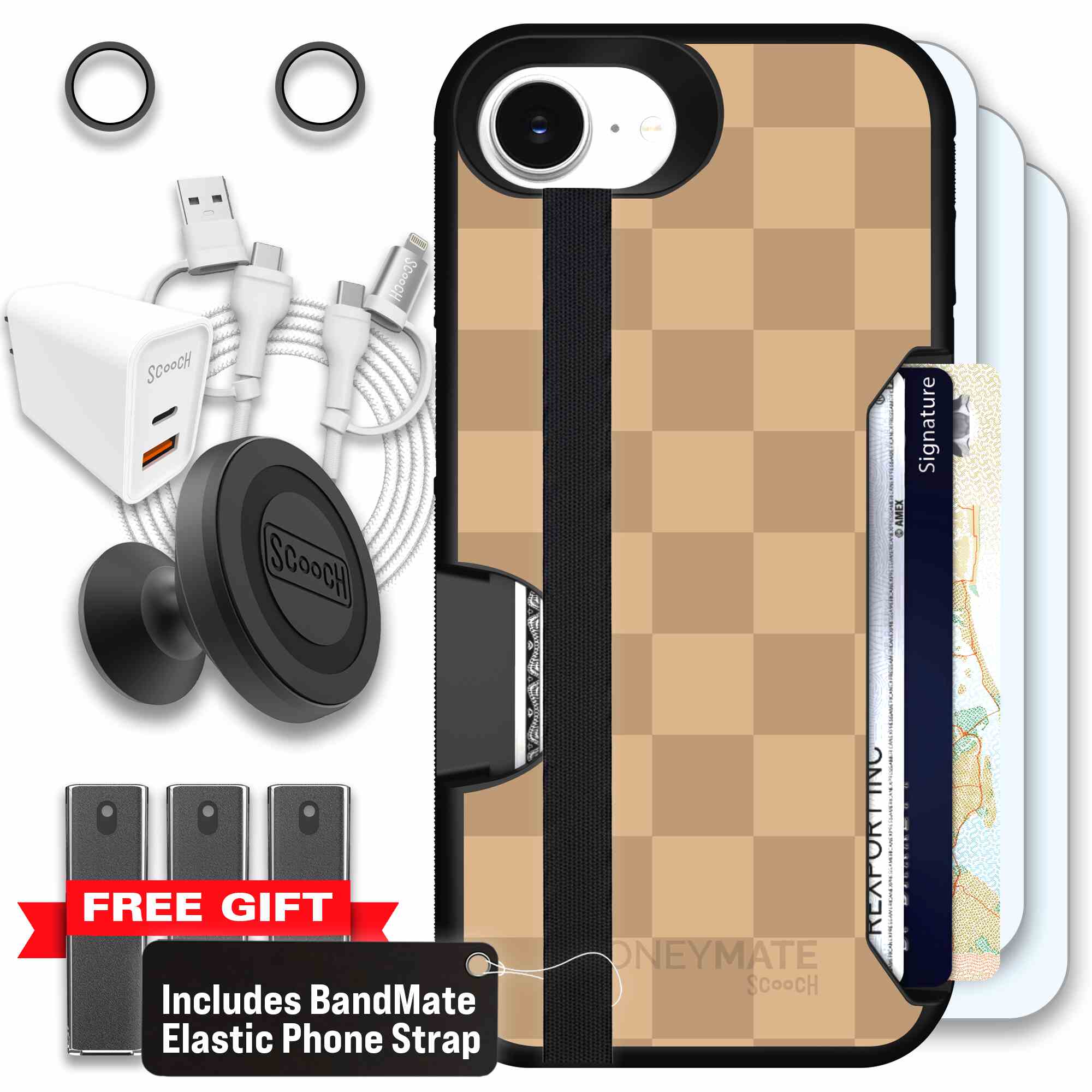 Checkered Beige | website | iPhone 17e | Ultimate Bundle