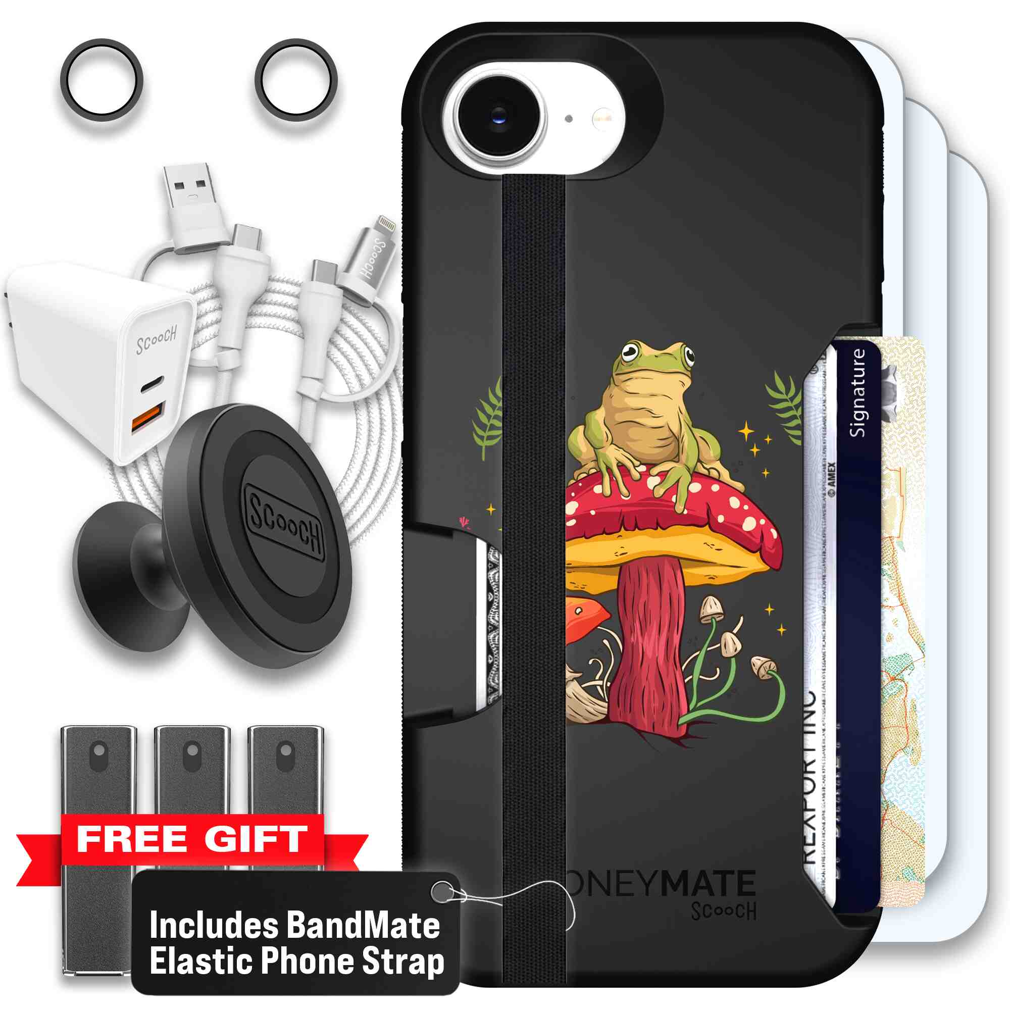 Toadstool Frog | website | iPhone 17e | Ultimate Bundle
