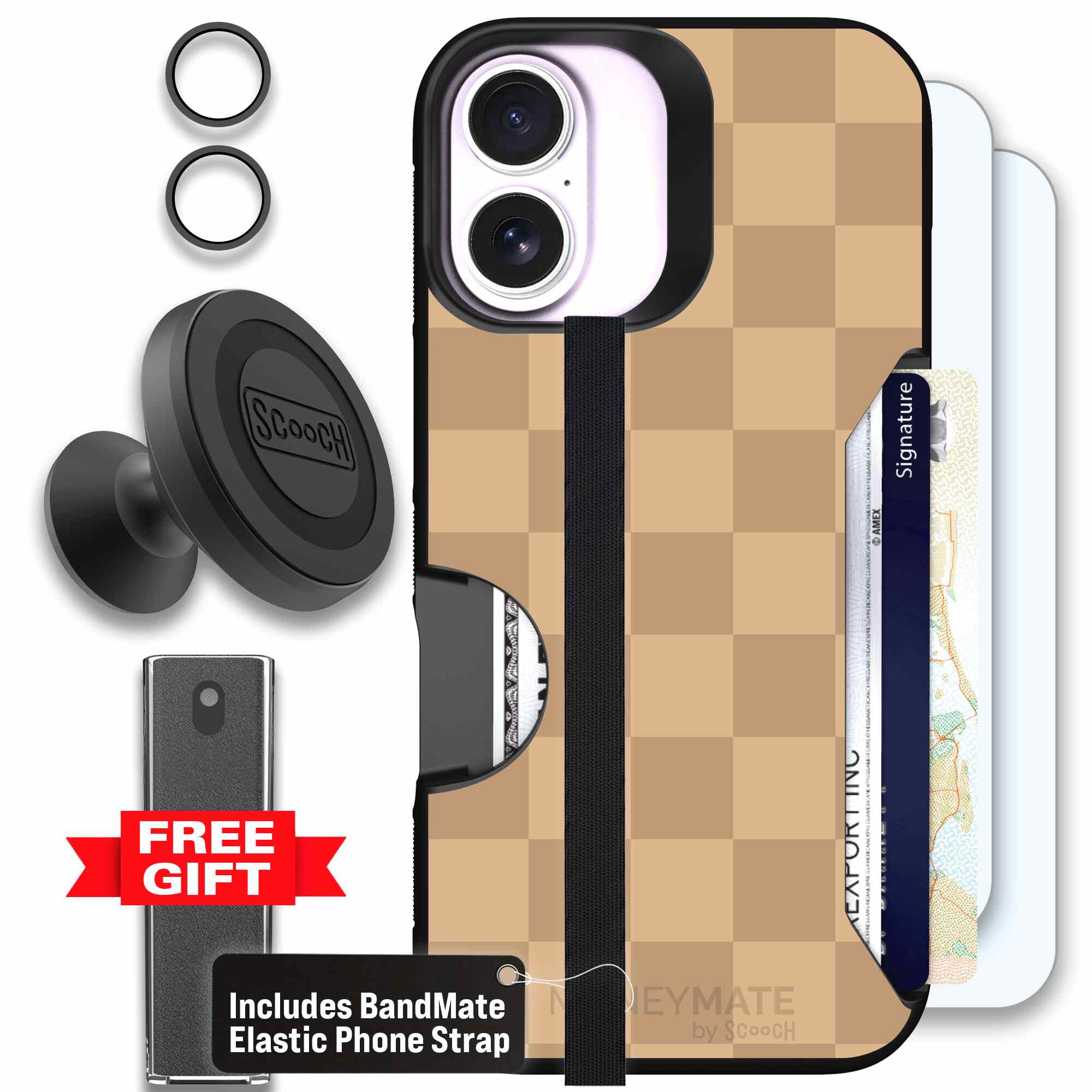 Checkered Beige | website | iPhone 17 | Defender Bundle