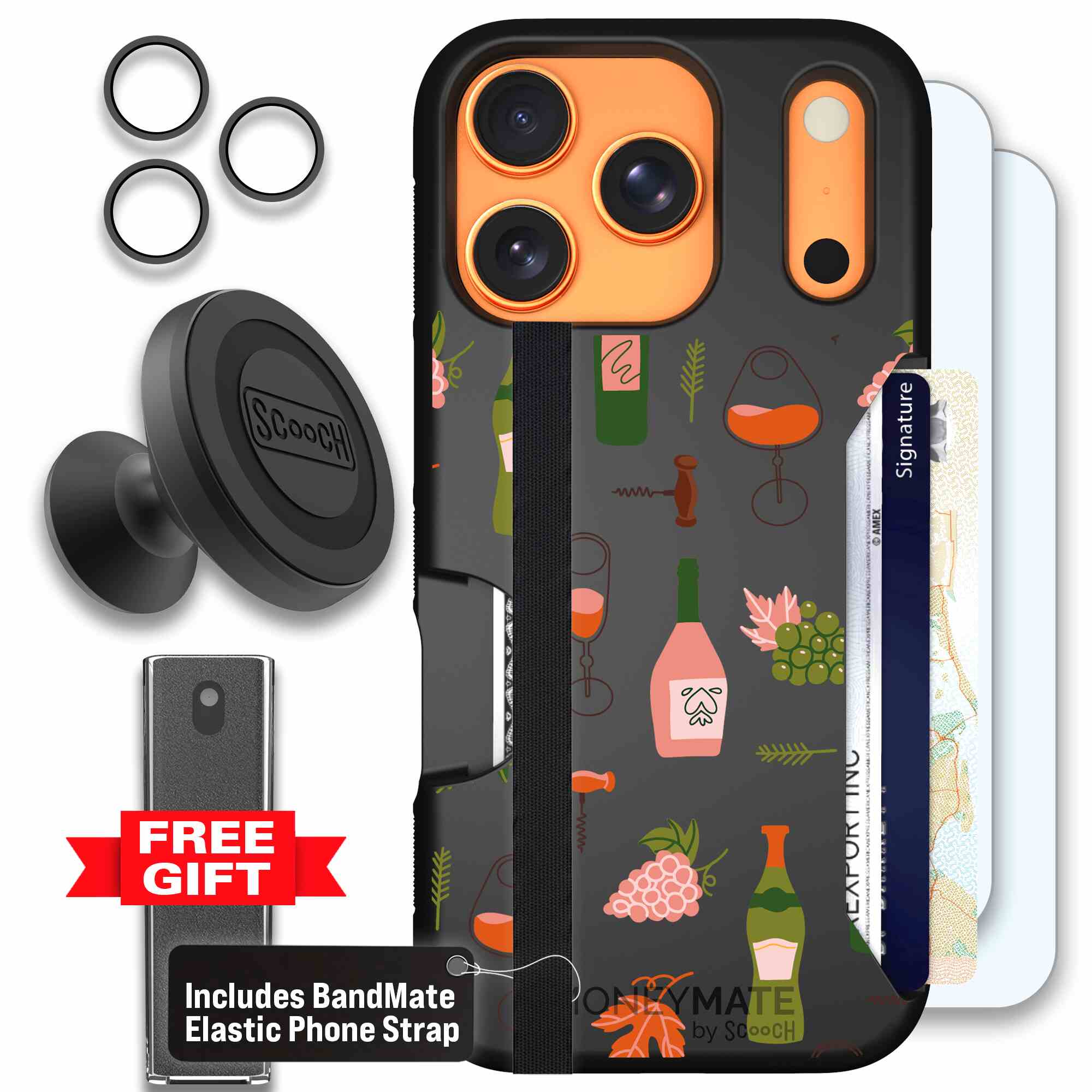 Vino Vibes | website | iPhone 17 Pro | Defender Bundle