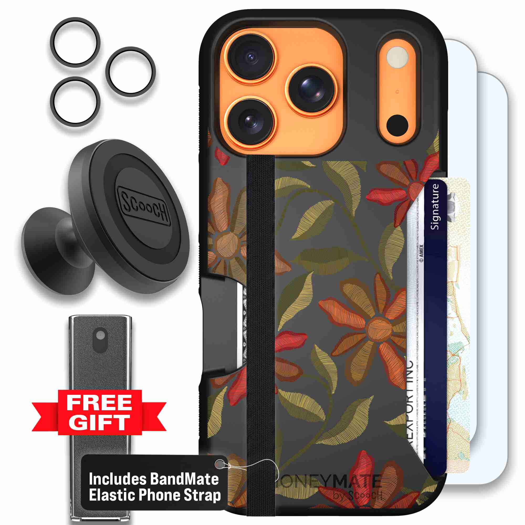 Floral Tapestry | website | iPhone 17 Pro | Defender Bundle