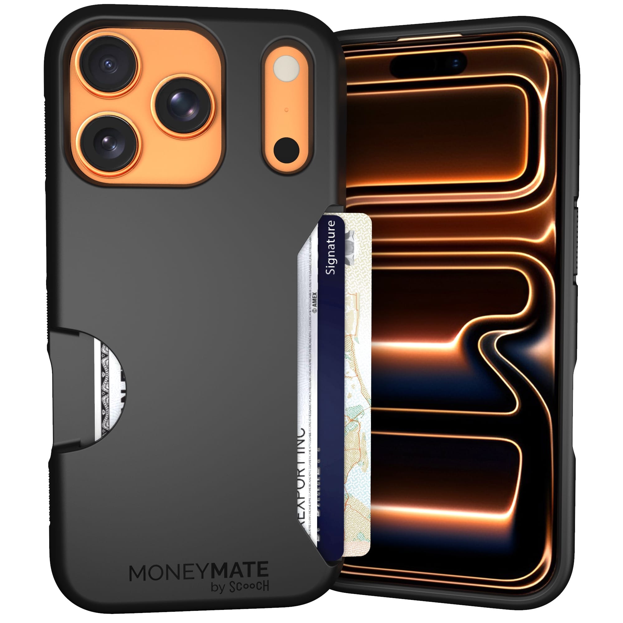 Scooch-Moneymate for iPhone 17 Pro-Black