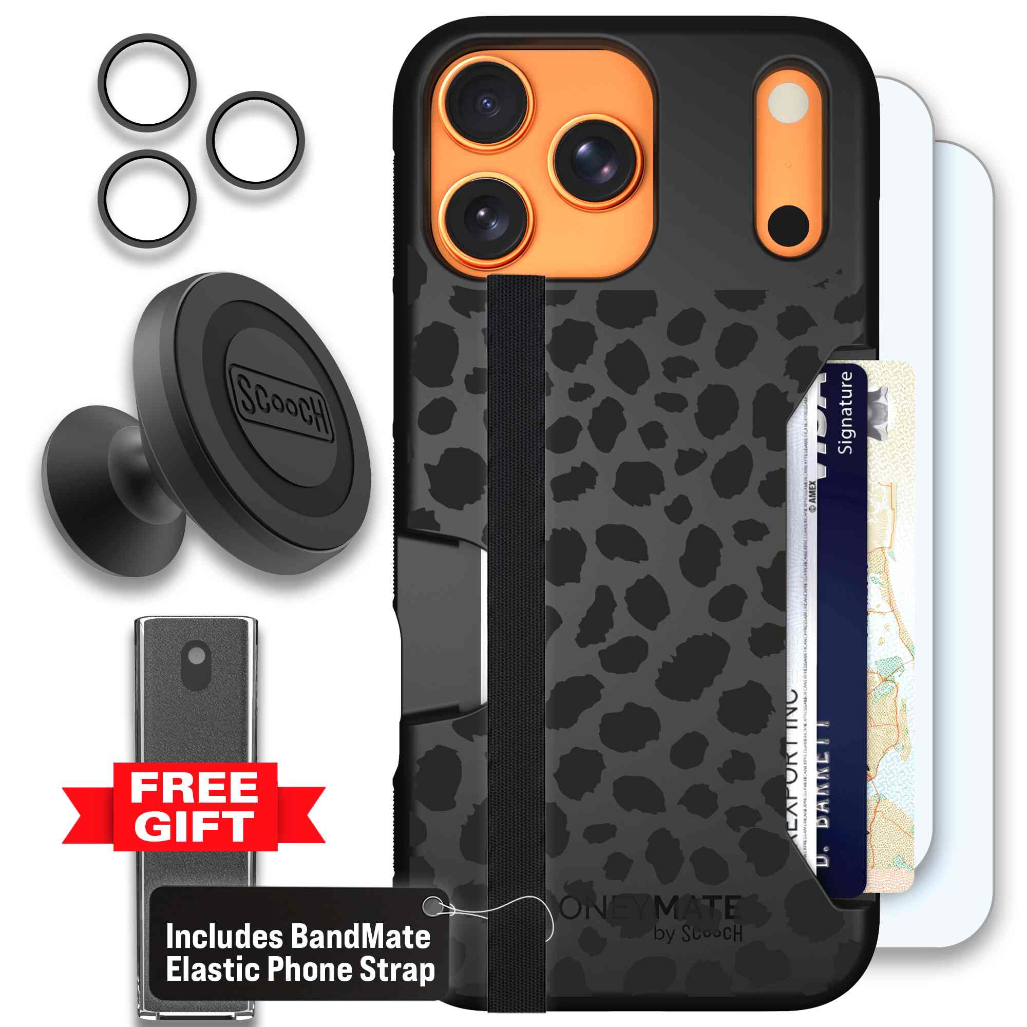 Black Leopard | website | iPhone 17 Pro Max | Defender Bundle