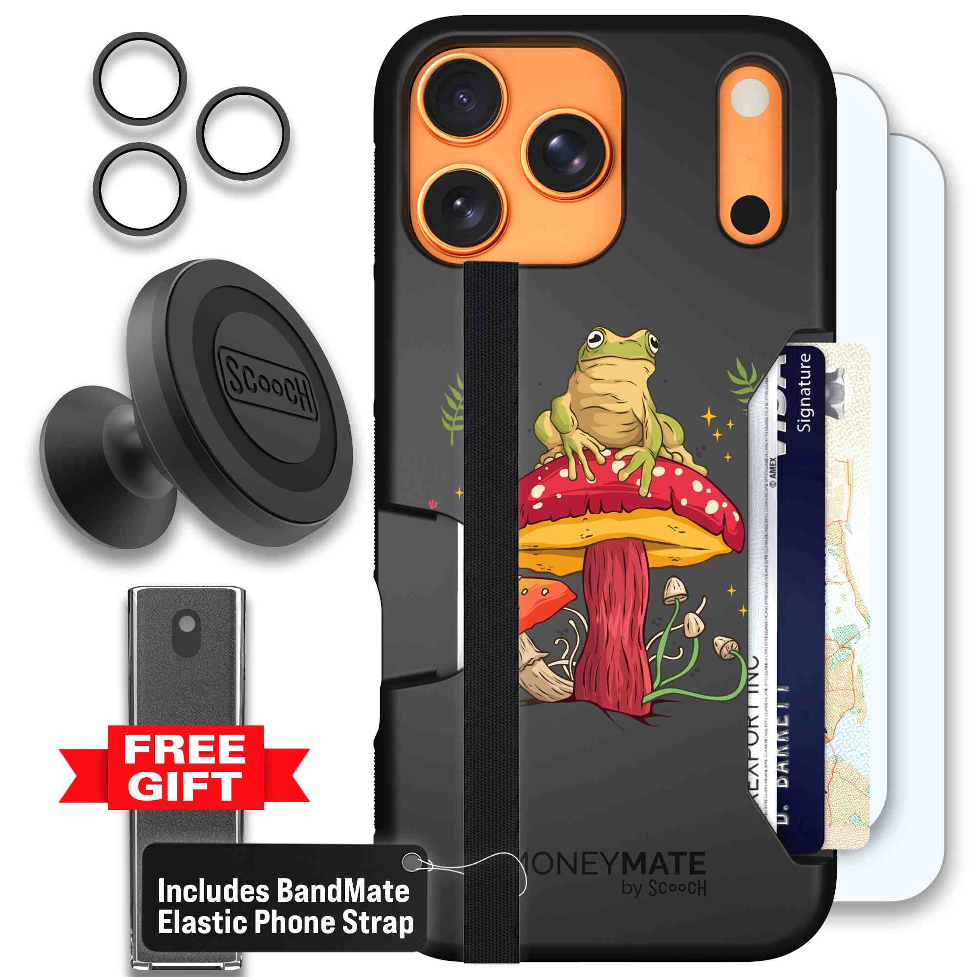 Toadstool Frog | website | iPhone 17 Pro Max | Defender Bundle