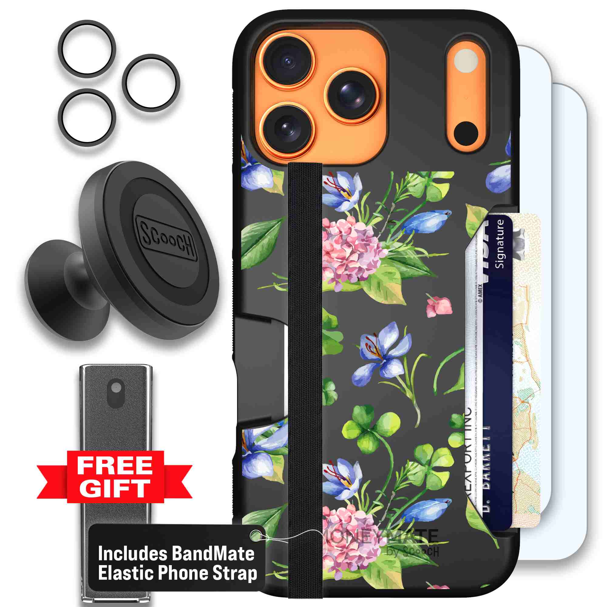 Lucky Hydrangea | website | iPhone 17 Pro Max | Defender Bundle