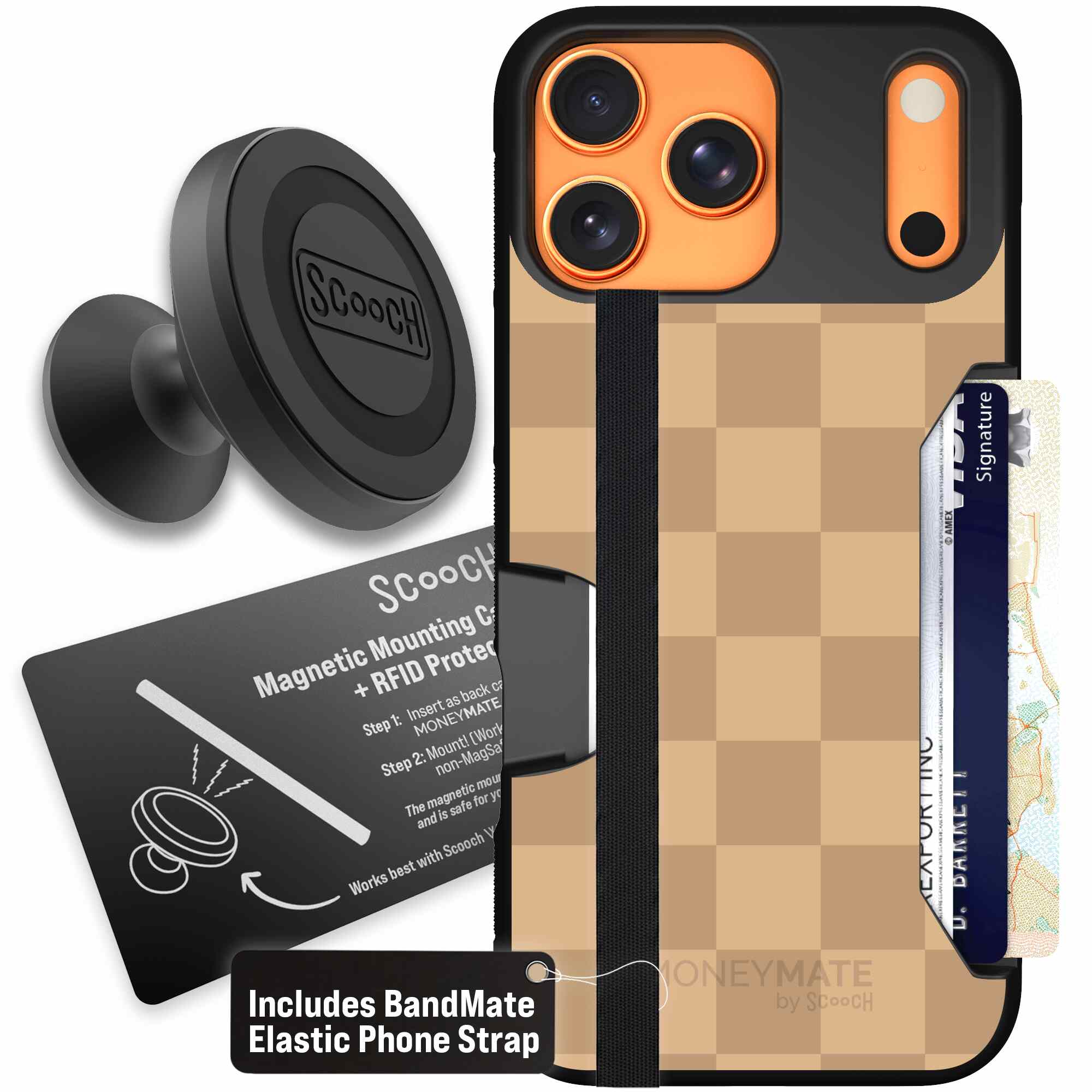 Checkered Beige | website | iPhone 17 Pro Max | Starter Bundle