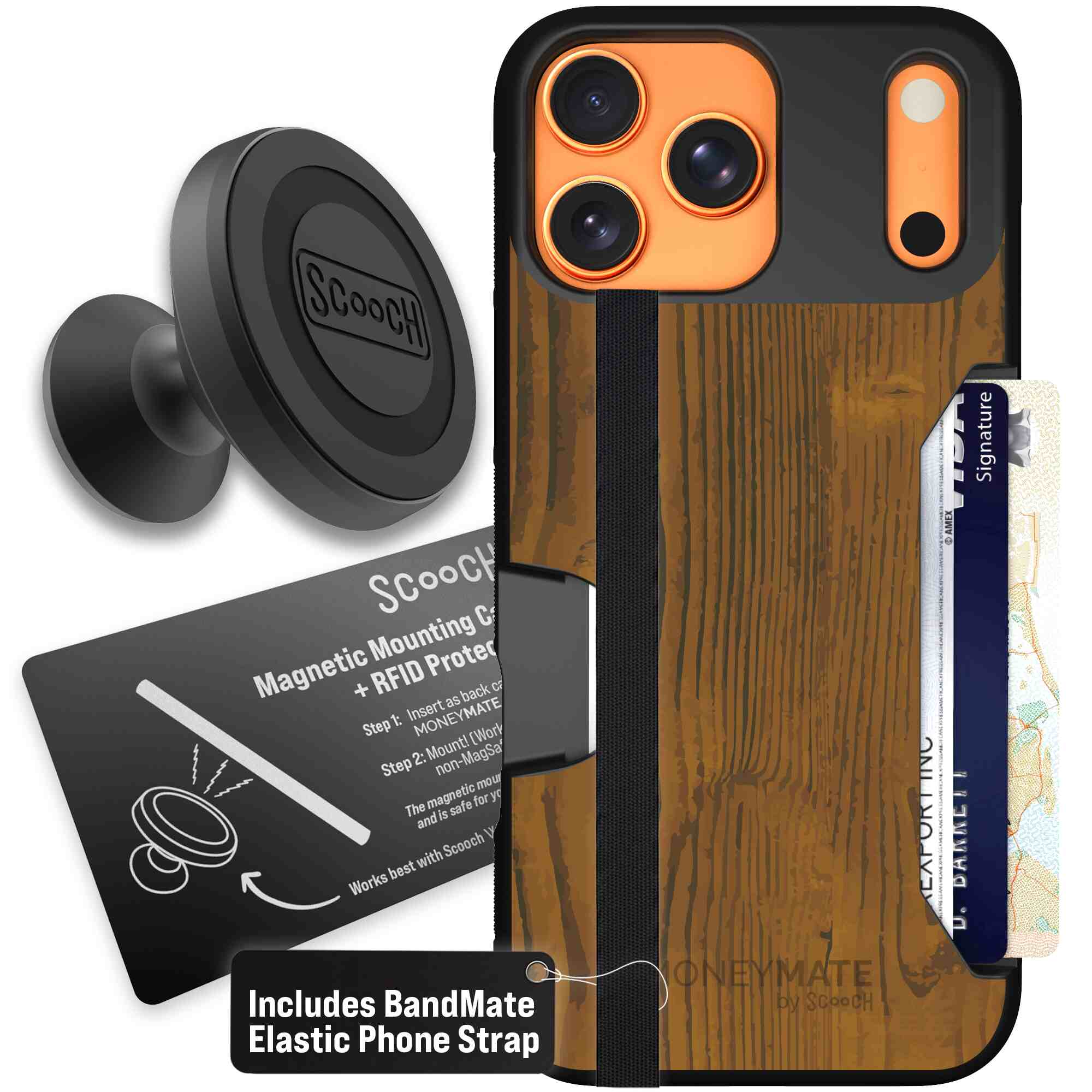 Wood Grain | website | iPhone 17 Pro Max | Starter Bundle