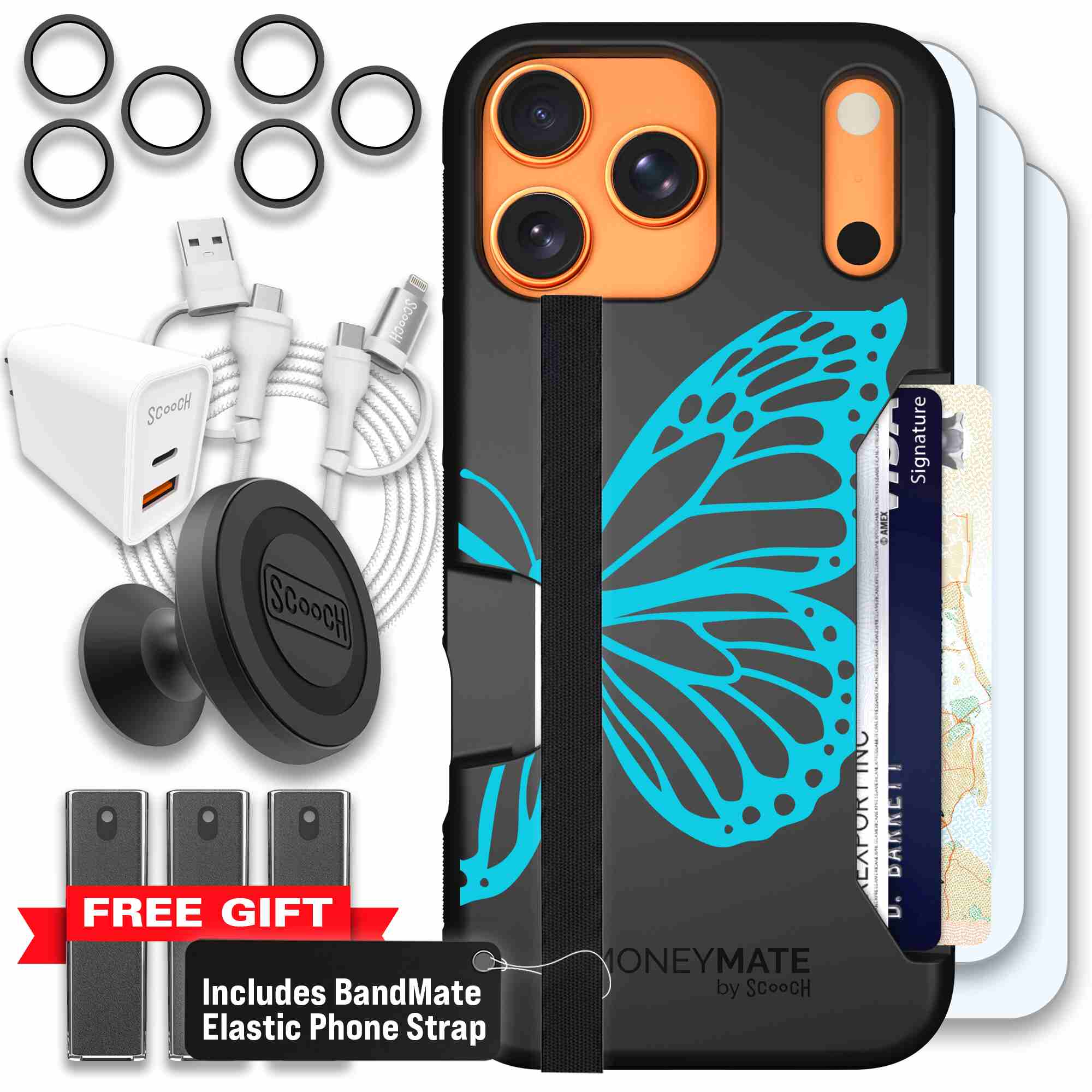 Azure Butterfly | website | iPhone 17 Pro Max | Ultimate Bundle