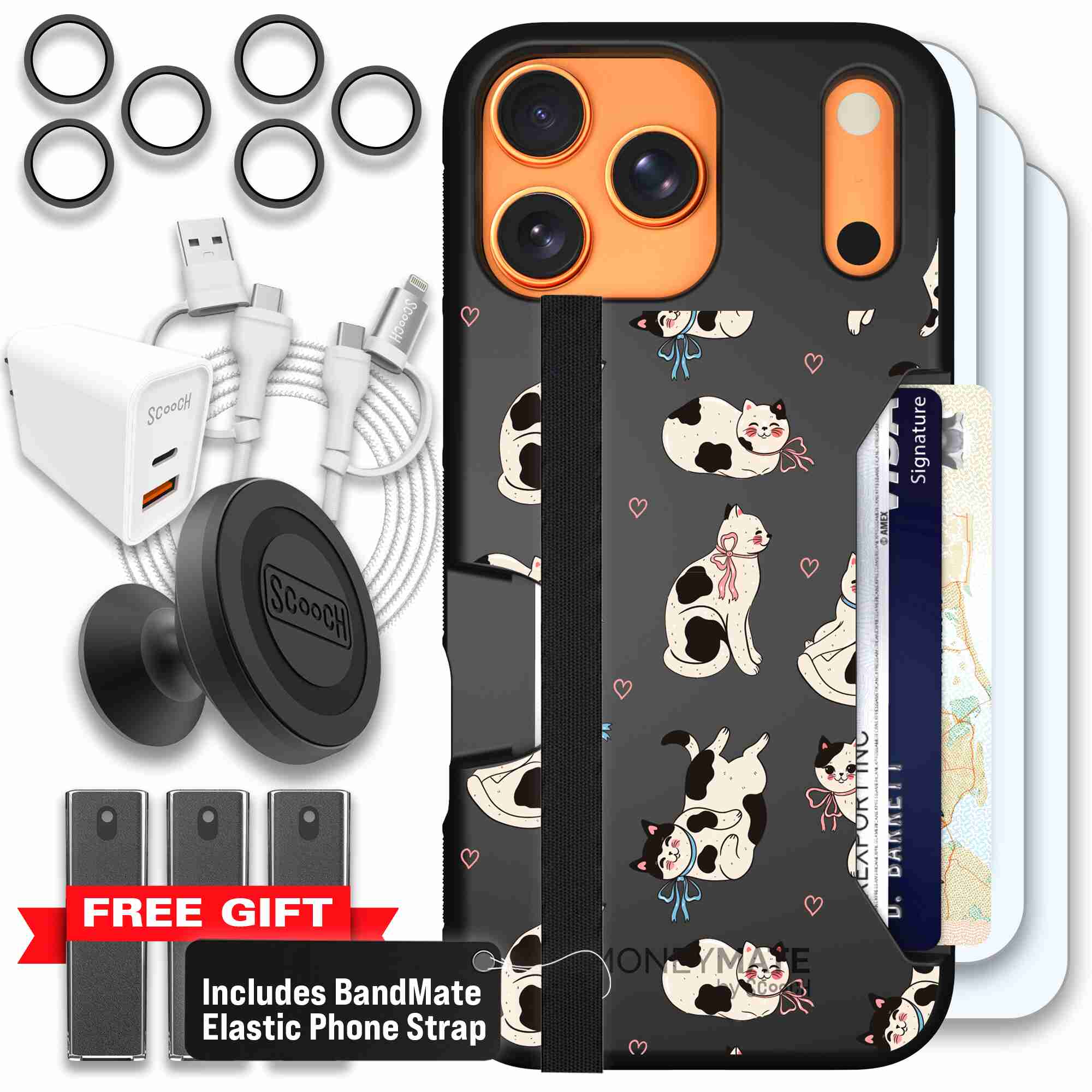Bow Kitties | website | iPhone 17 Pro Max | Ultimate Bundle