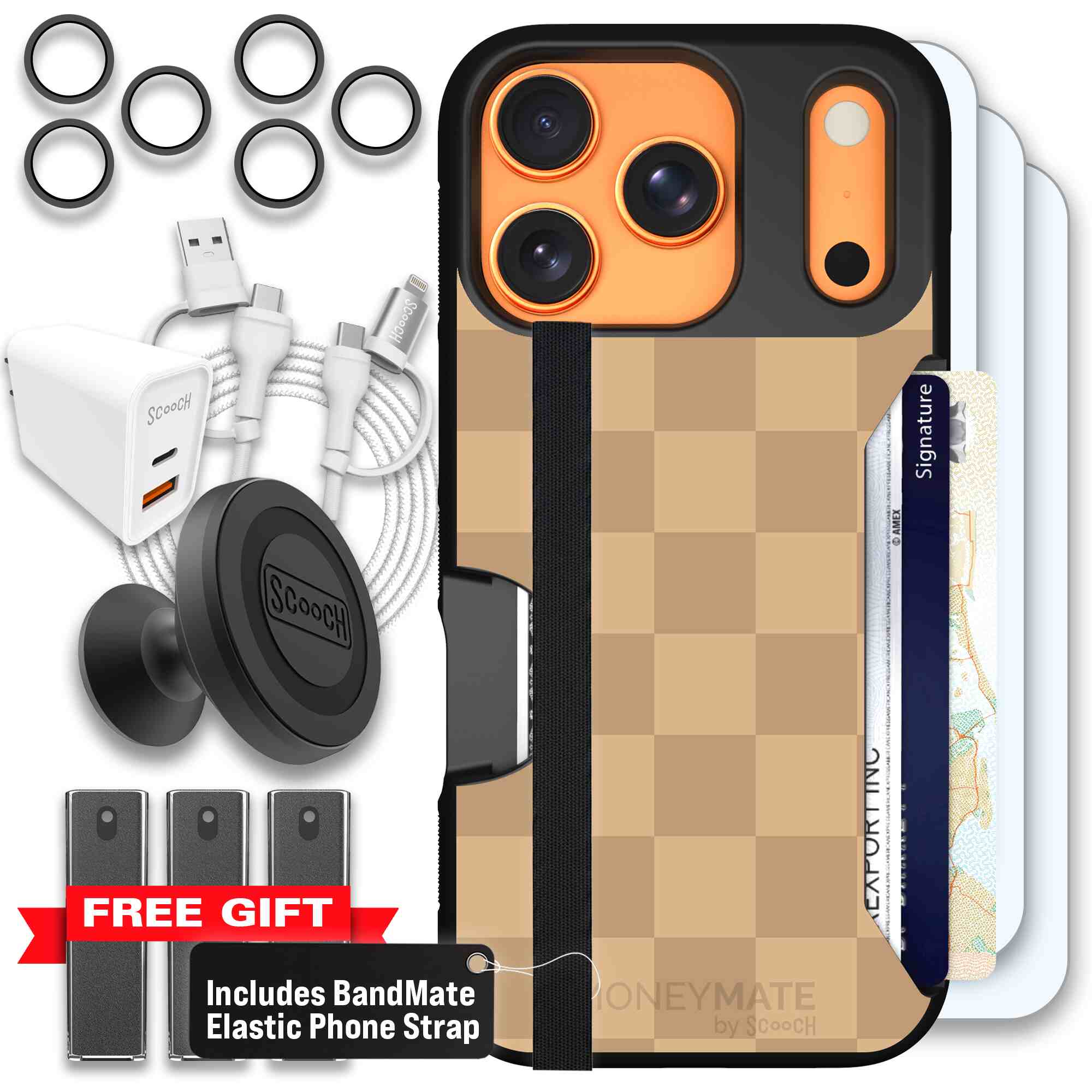 Checkered Beige | website | iPhone 17 Pro | Ultimate Bundle