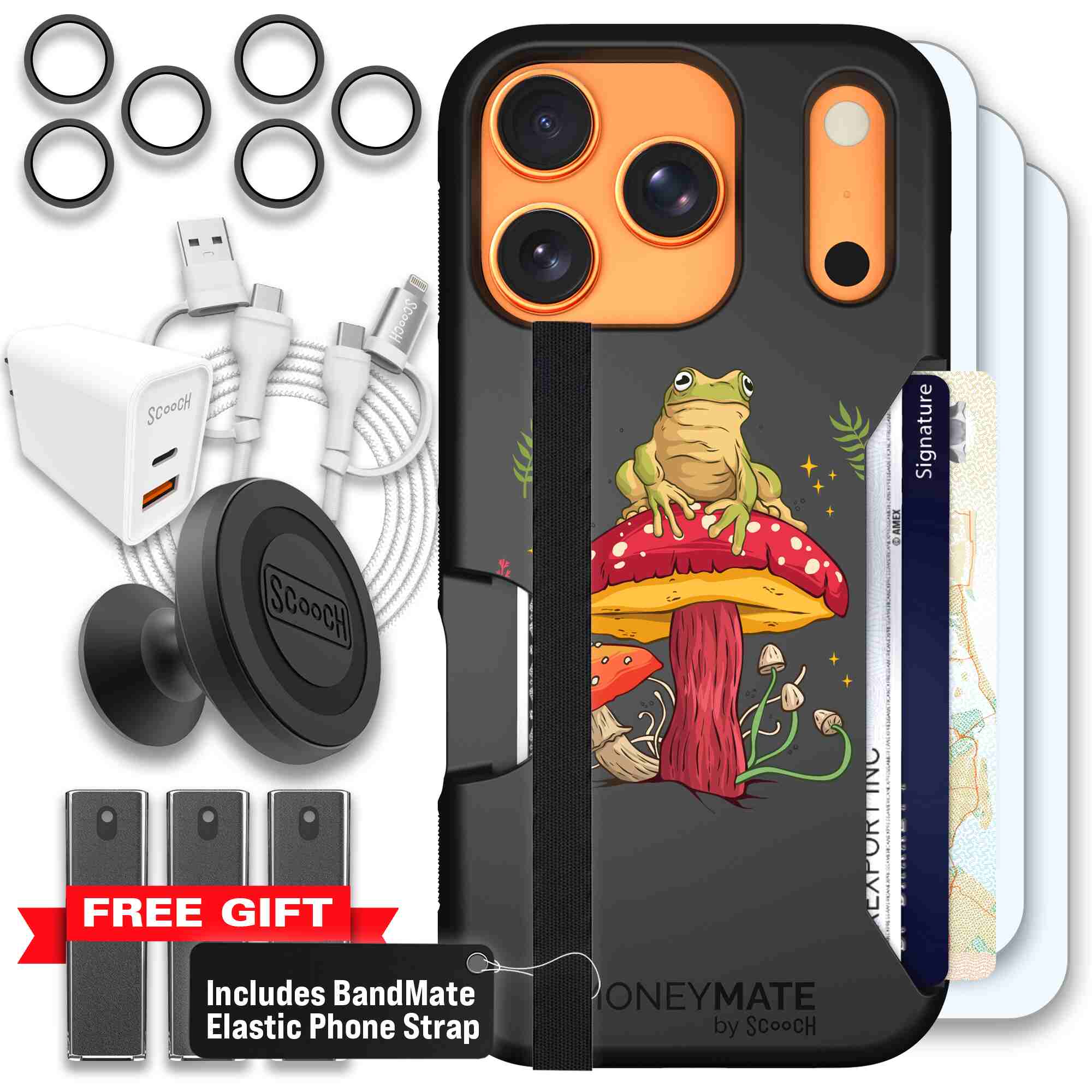 Toadstool Frog | website | iPhone 17 Pro | Ultimate Bundle