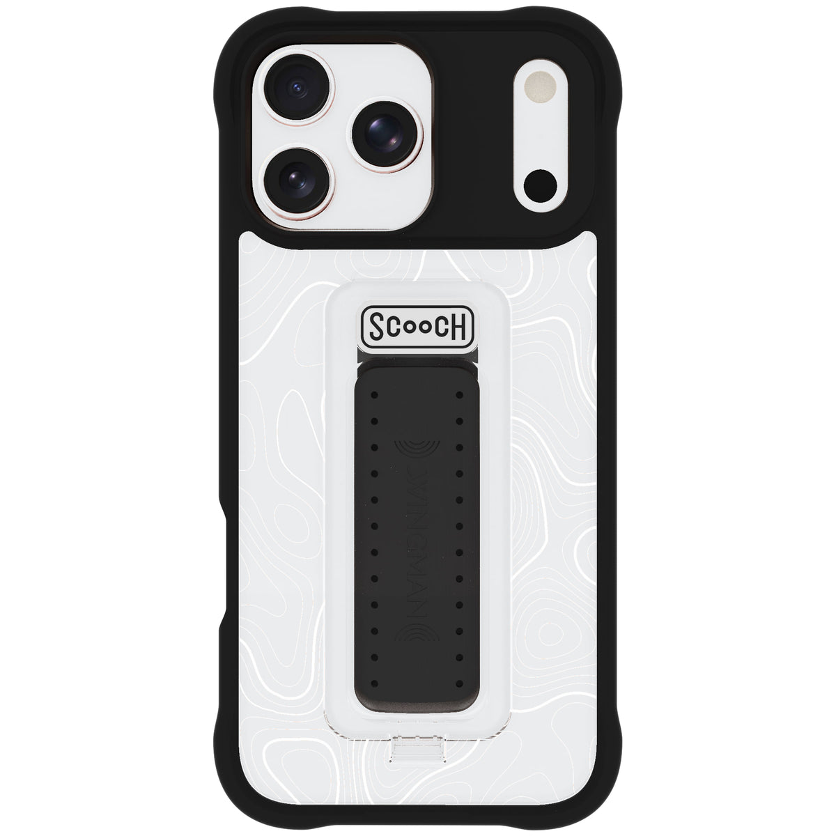 Scooch Wingman case for iPhone 18 Pro Max in Topography