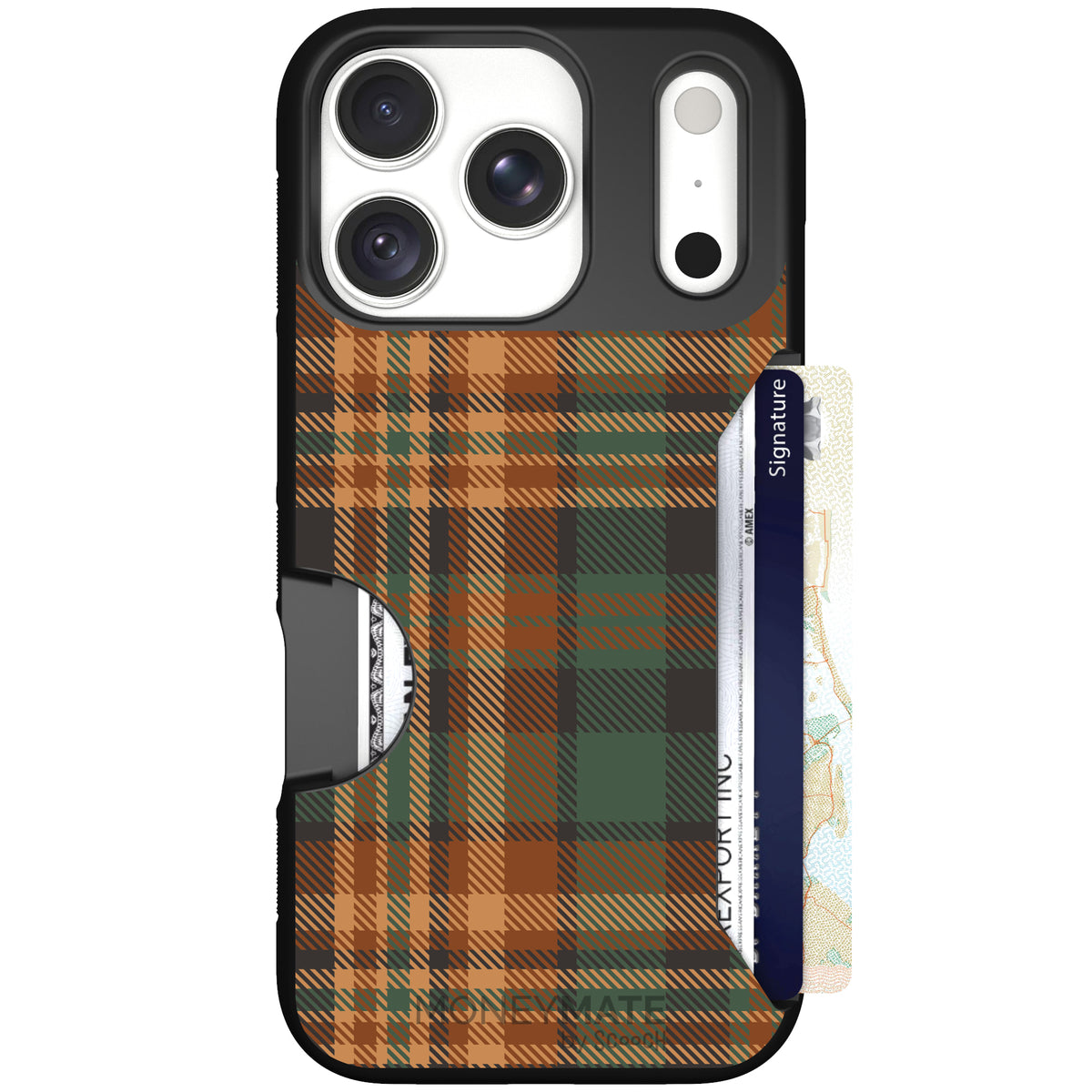Moneymate Fall Flannel for iPhone 18 Pro — case