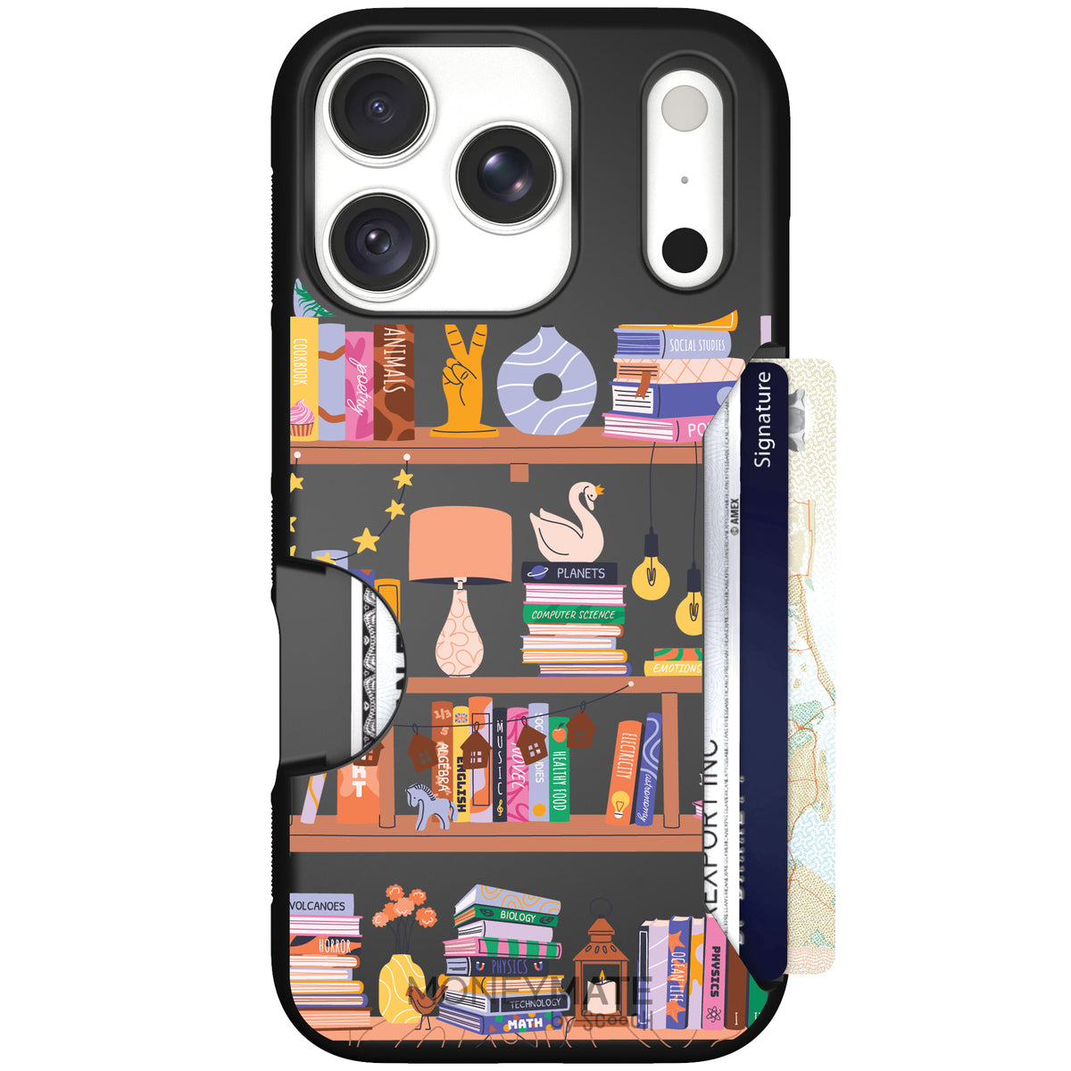 Moneymate Little Library for iPhone 18 Pro — case