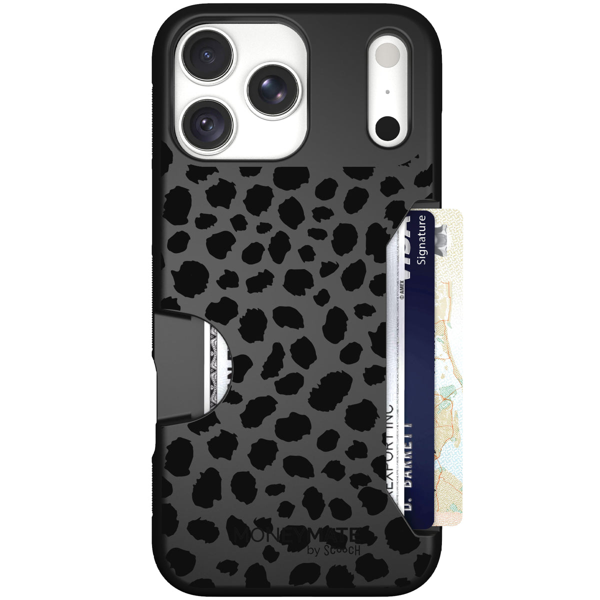 Moneymate Black Leopard for iPhone 18 Pro Max — case