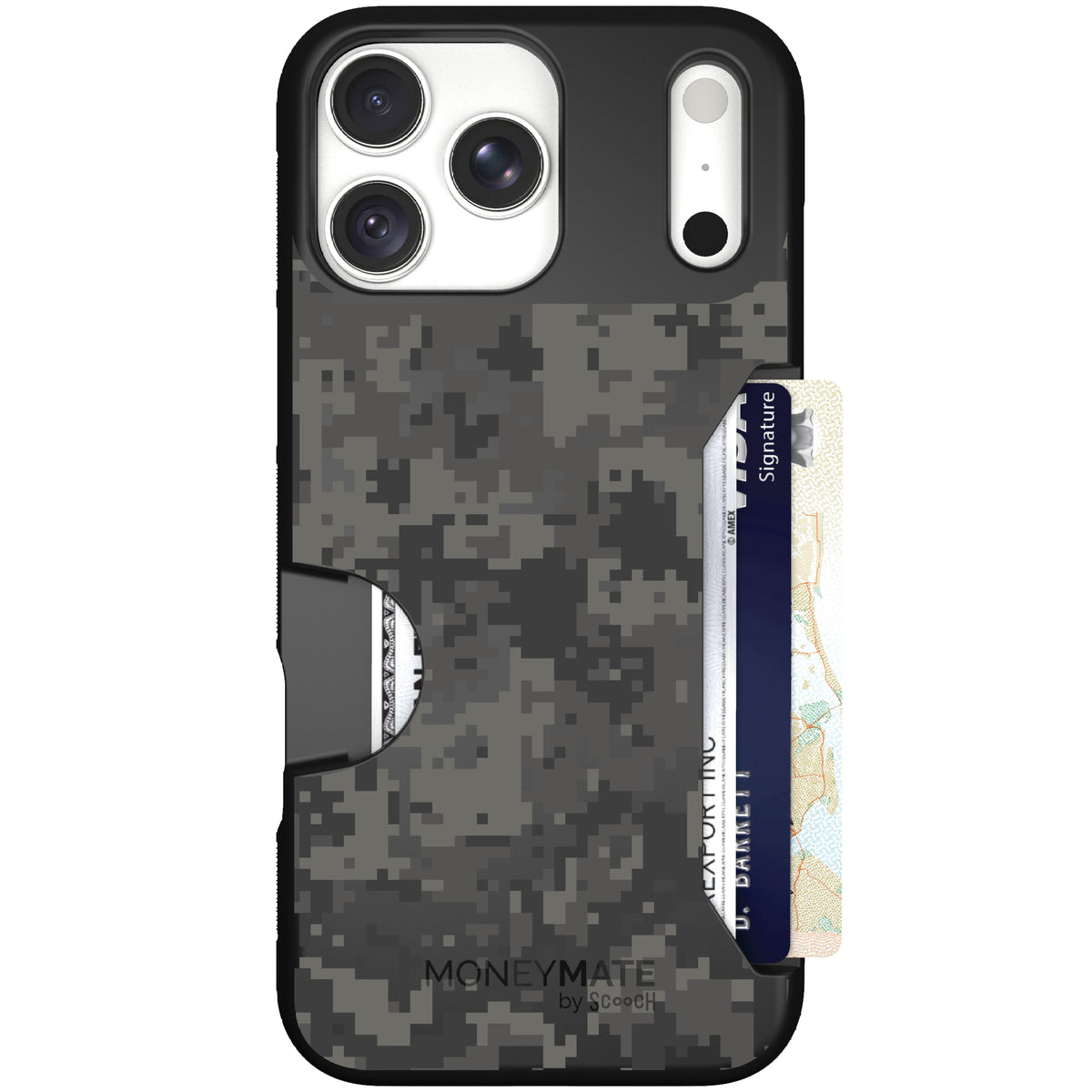 Moneymate Digi Camo for iPhone 18 Pro Max — case