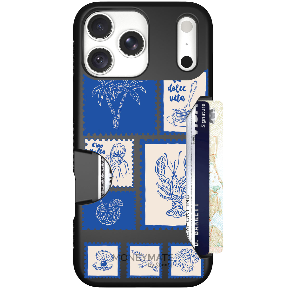 Moneymate Euro Summer for iPhone 18 Pro Max — case