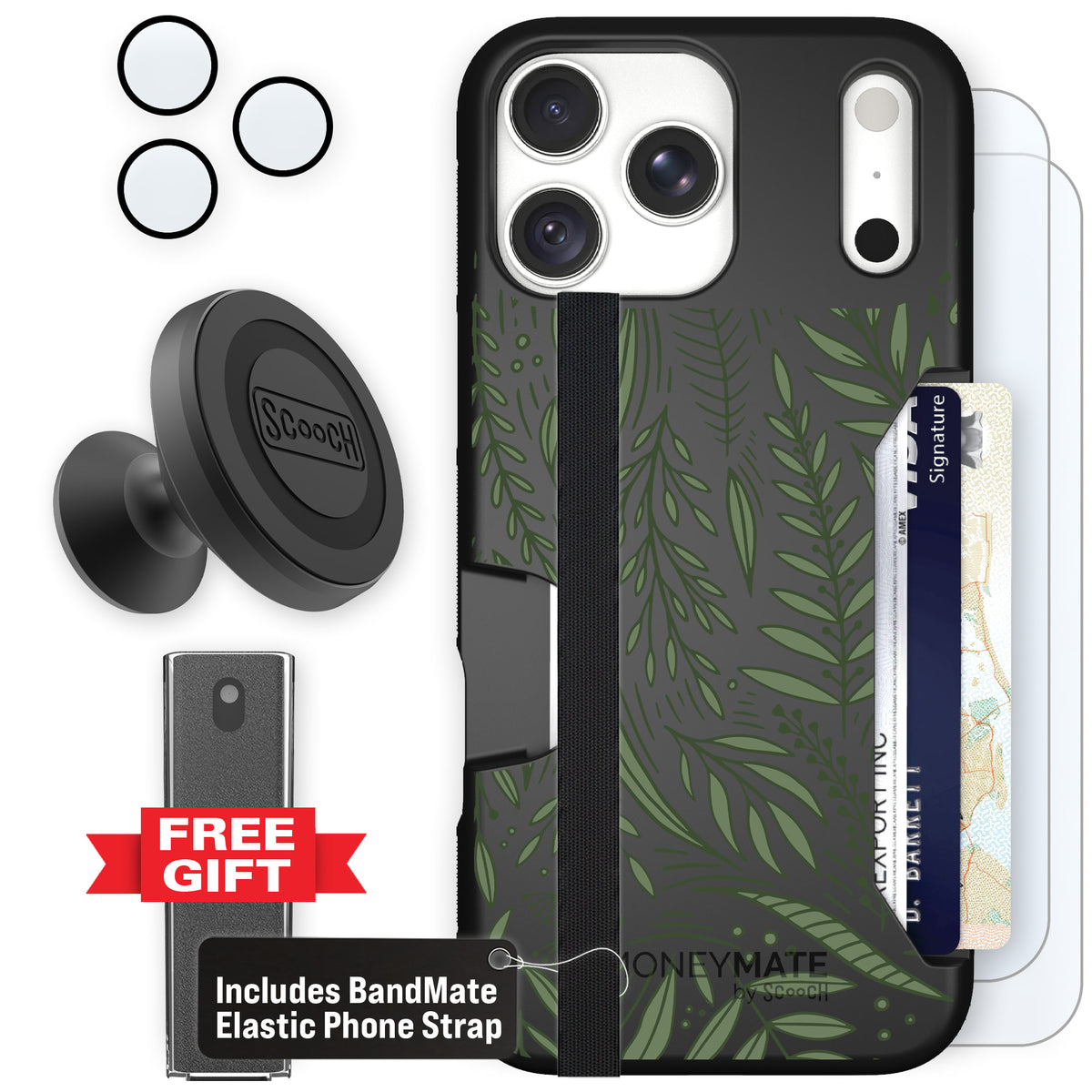 Moneymate Willow Garden for iPhone 18 Pro Max — Defender Bundle