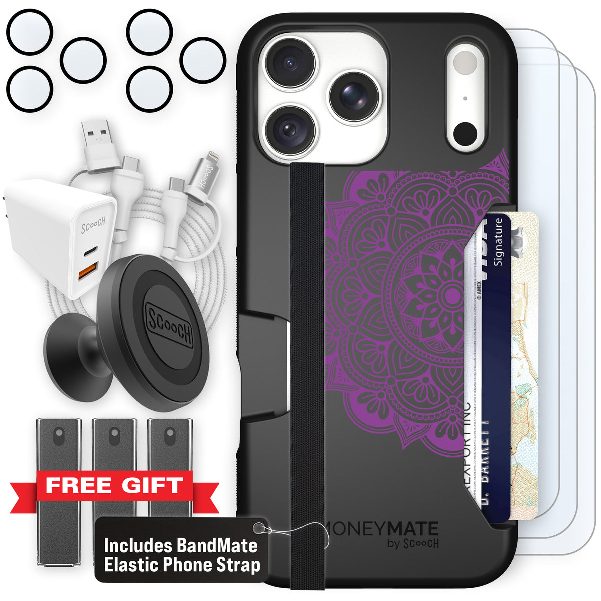 Moneymate Mandala Dreams for iPhone 18 Pro Max — Ultimate Bundle