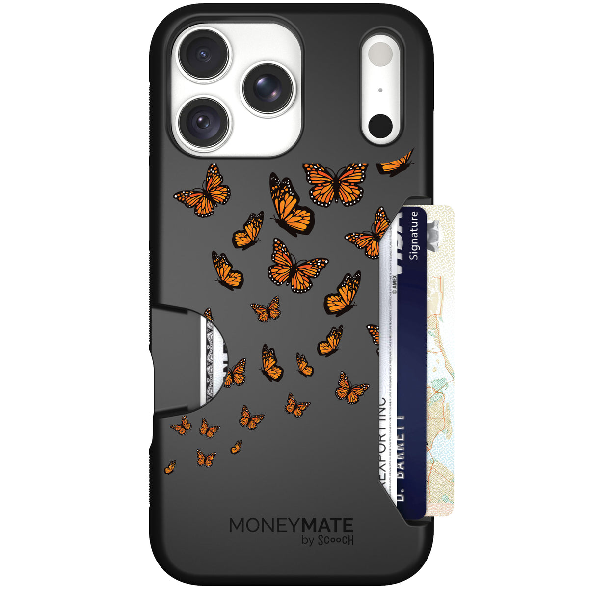 Moneymate Monarch Flight for iPhone 18 Pro Max — case