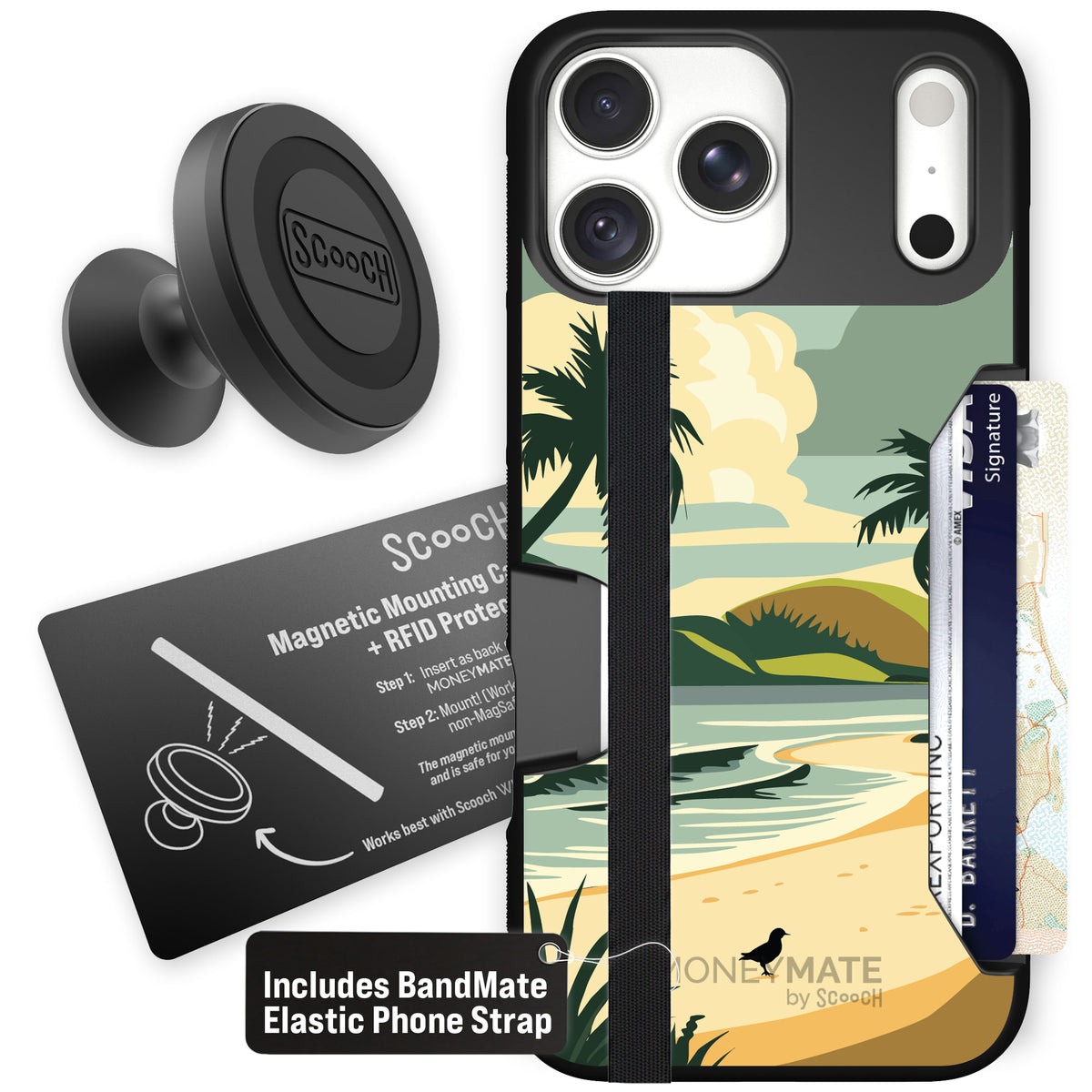 Moneymate Paradise Cove for iPhone 18 Pro Max — Starter Bundle