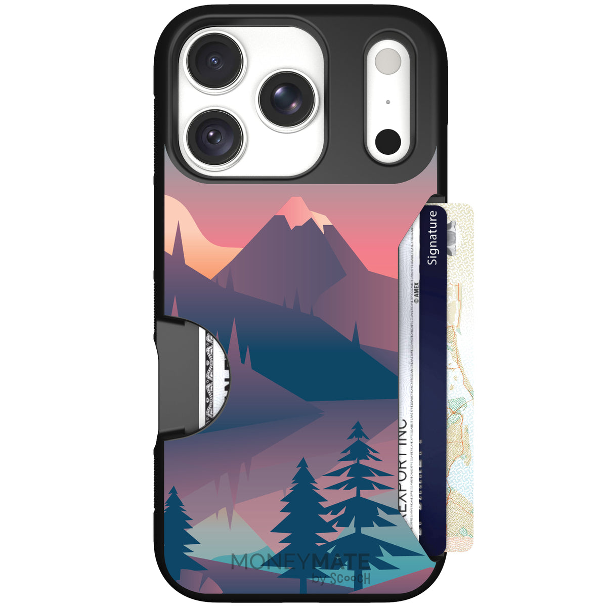 Moneymate Mountain Range for iPhone 18 Pro — case