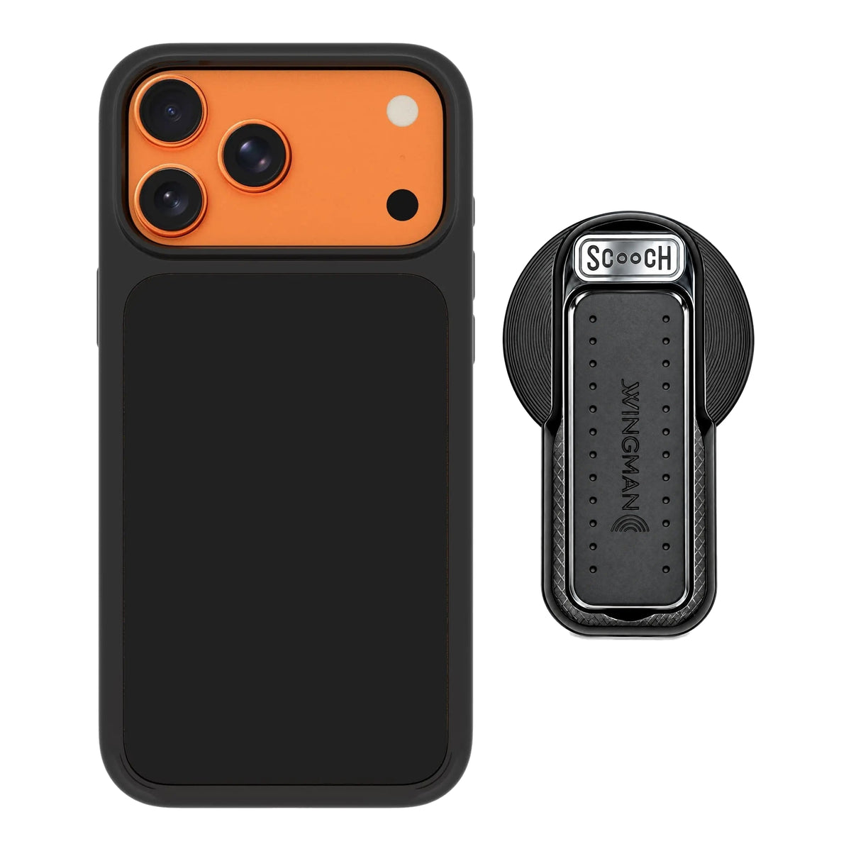 MagCase Black for iPhone 17 Pro Max with Black Wingback for MagSafe