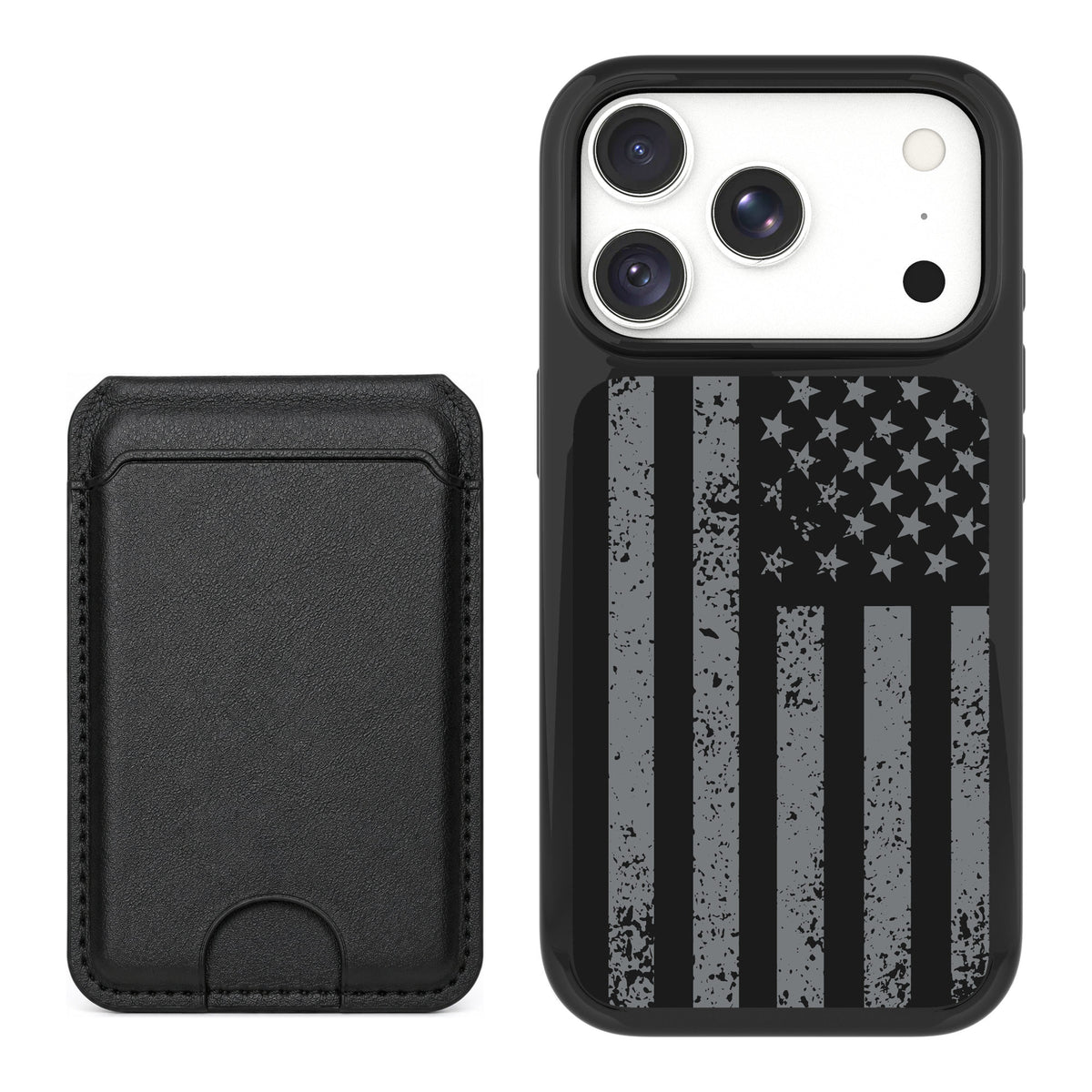 Scooch MagCase Weathered Glory for iPhone 18 Pro Max — Black MagWallet Bundle
