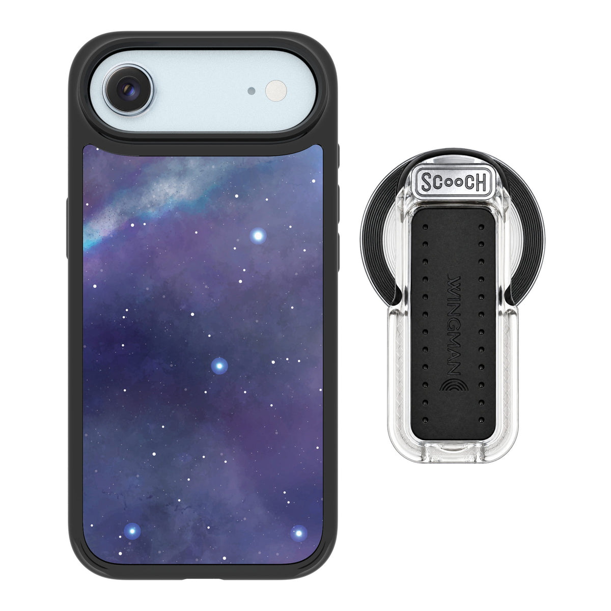 Scooch MagCase Galaxy for iPhone Air — MagSafe Wingback Bundle - Clear