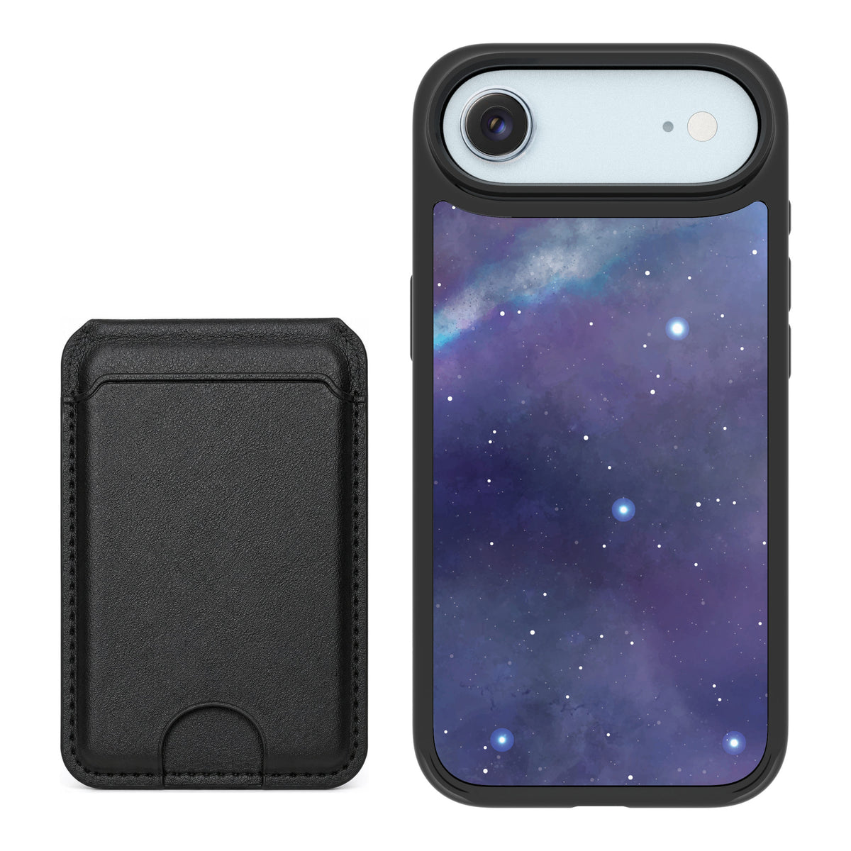 Scooch MagCase Galaxy for iPhone Air — Black MagWallet Bundle