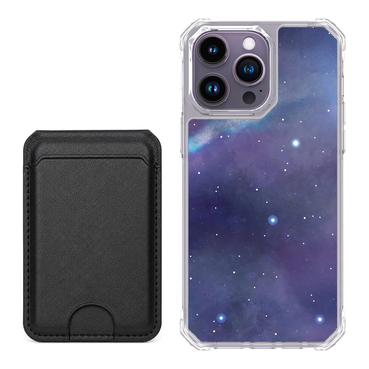 Scooch MagCase Galaxy for iPhone 14 Pro Max — Black MagWallet Bundle