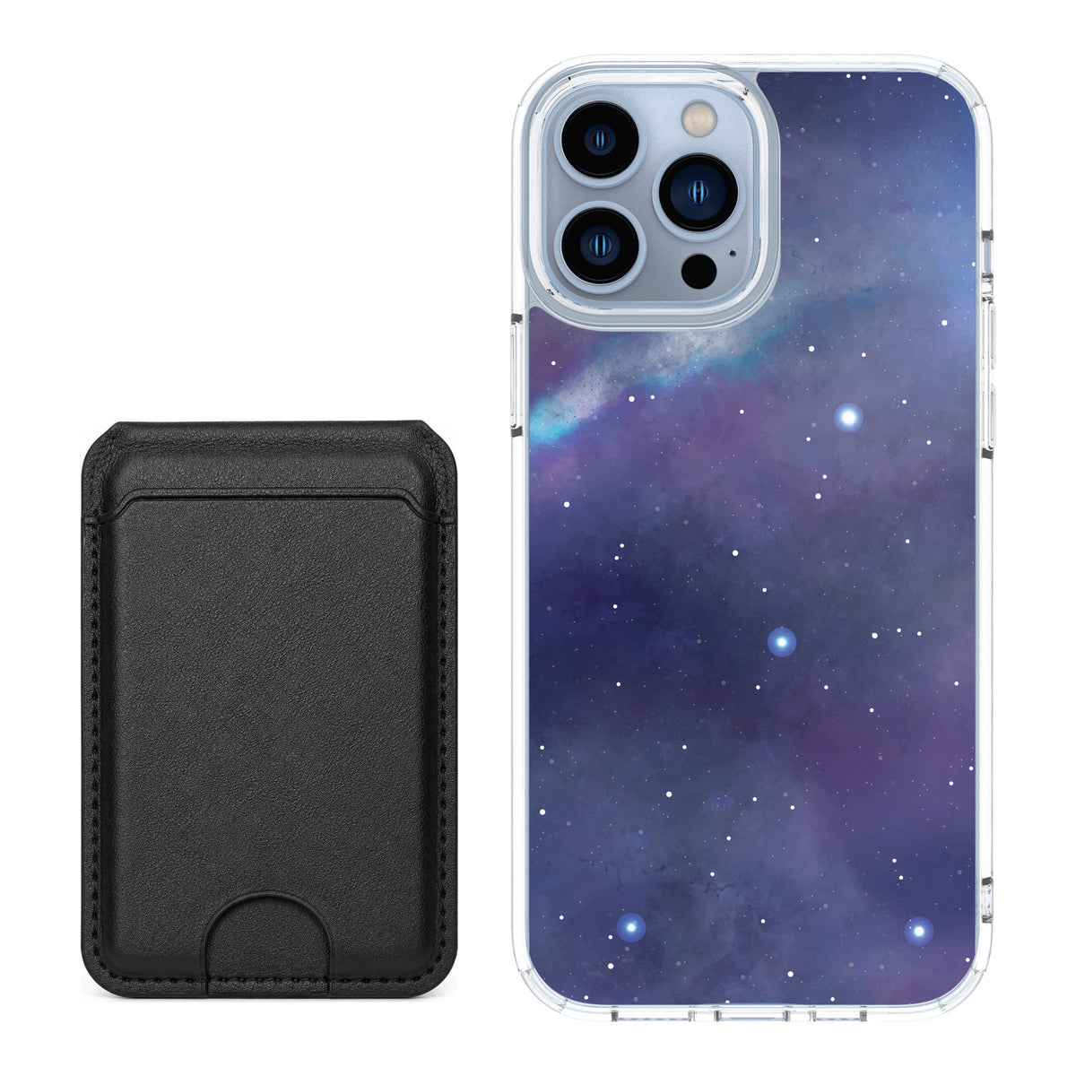 Scooch MagCase Galaxy for iPhone 13 Pro Max — Black MagWallet Bundle