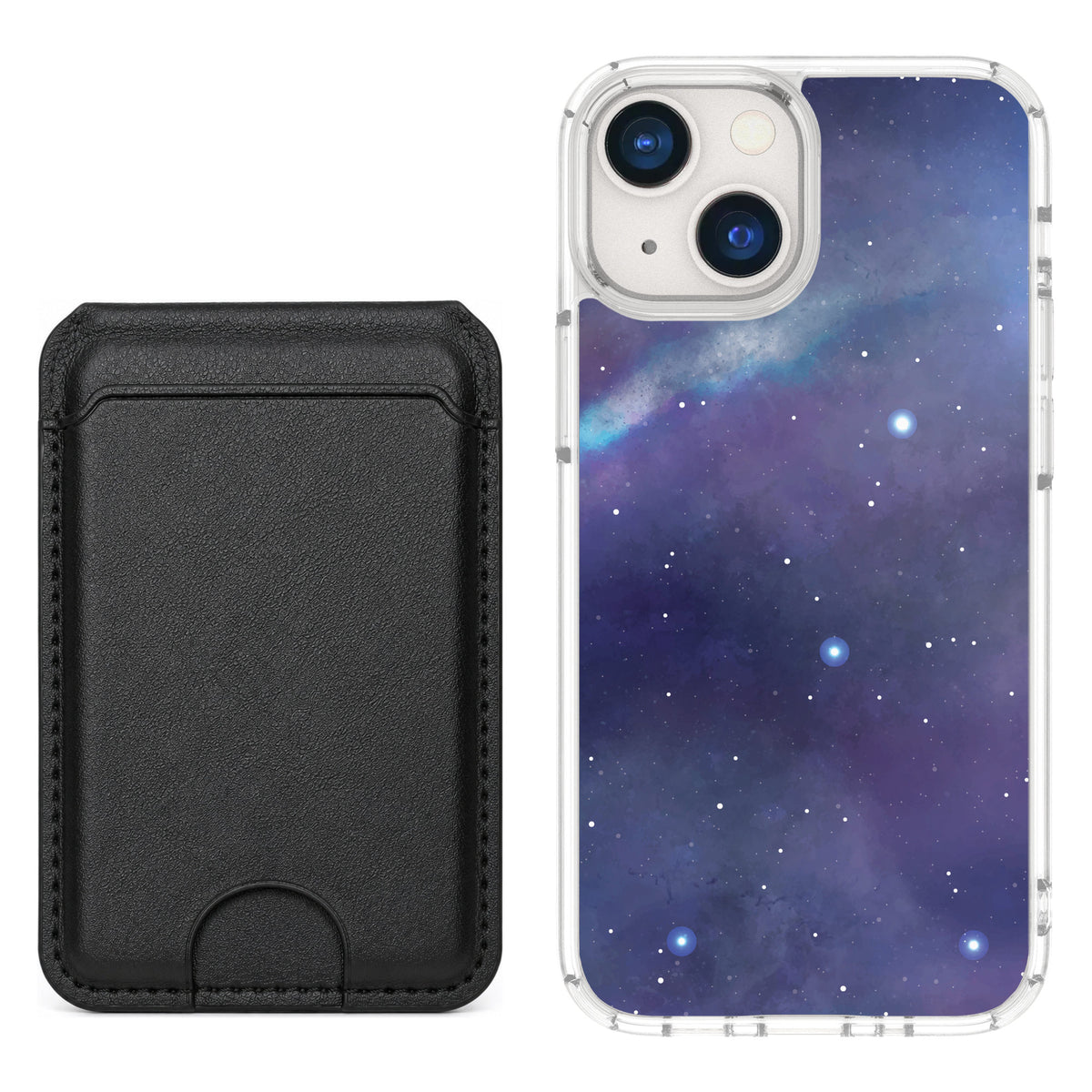 Scooch MagCase Galaxy for iPhone 13 mini — Black MagWallet Bundle