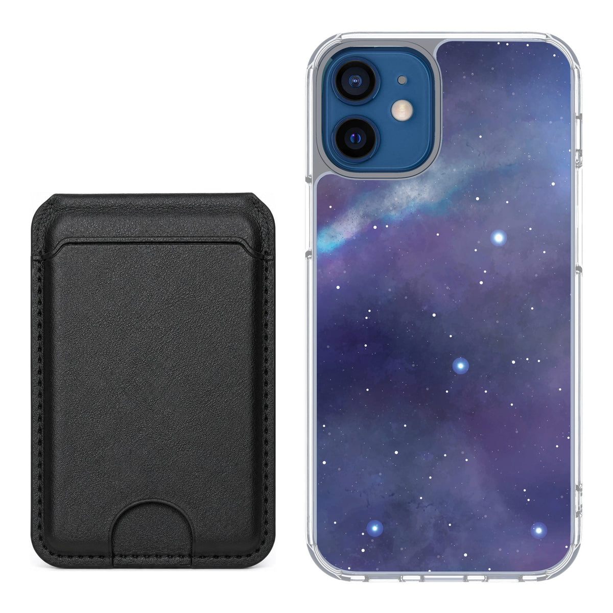 Scooch MagCase Galaxy for iPhone 12 mini — Black MagWallet Bundle
