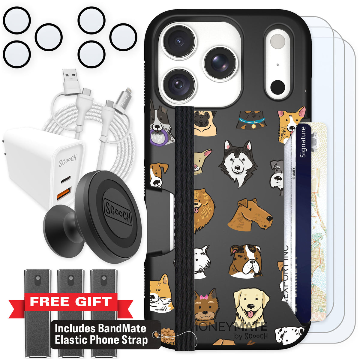Scooch Moneymate Dog Squad for iPhone 18 Pro — Ultimate Bundle
