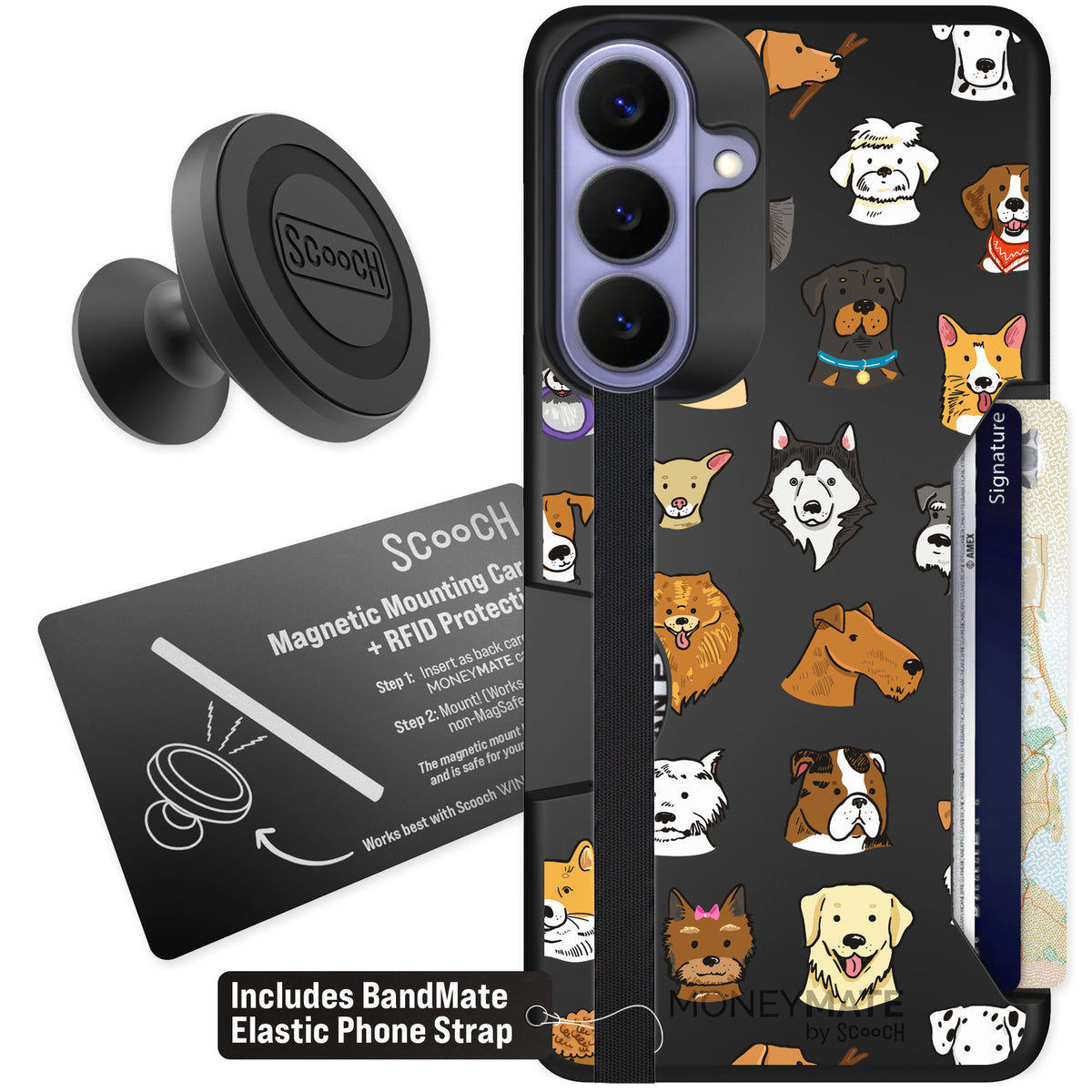 Scooch Moneymate Dog Squad for Galaxy S26+ — Starter Bundle